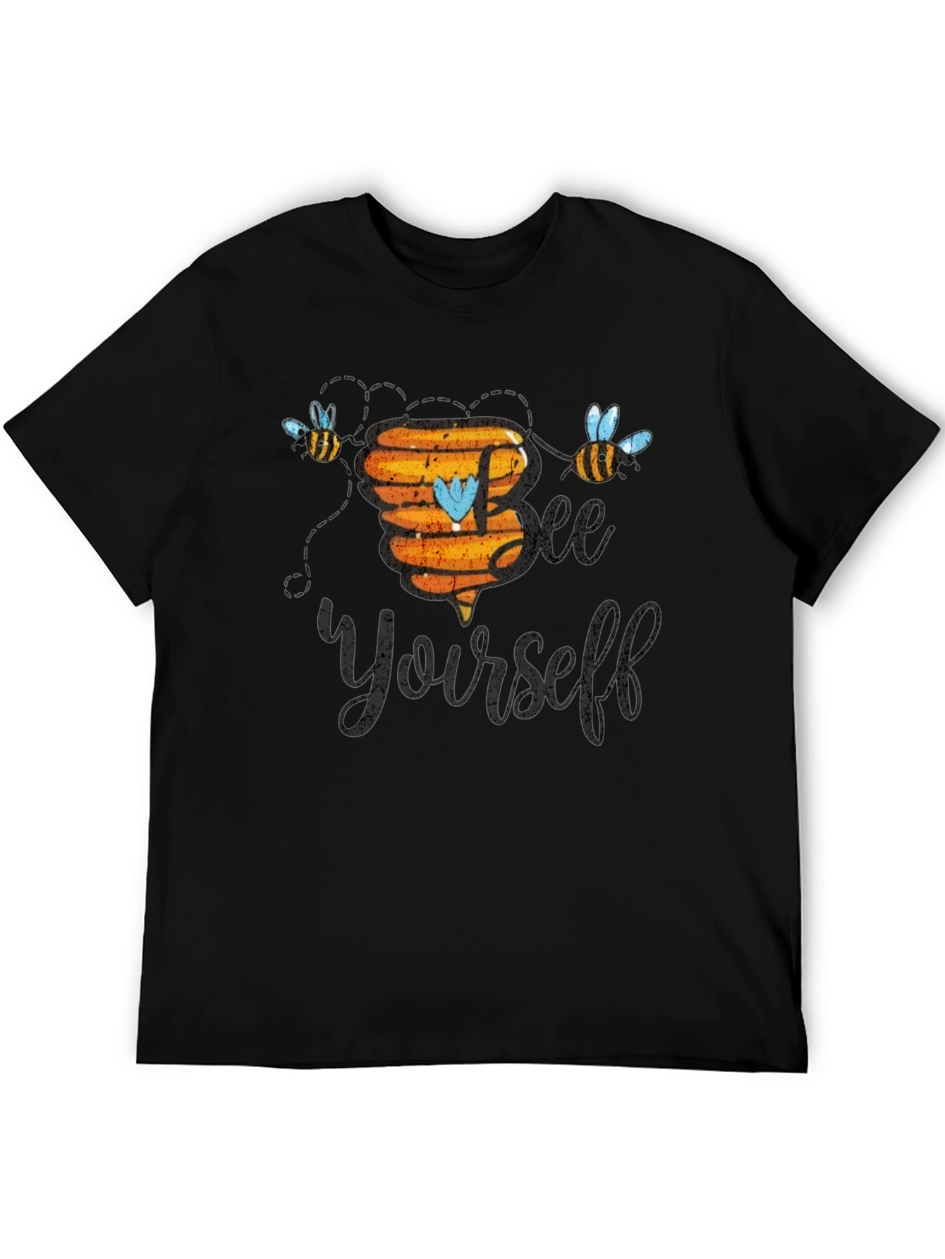 Bee Yourself Black T-Shirt