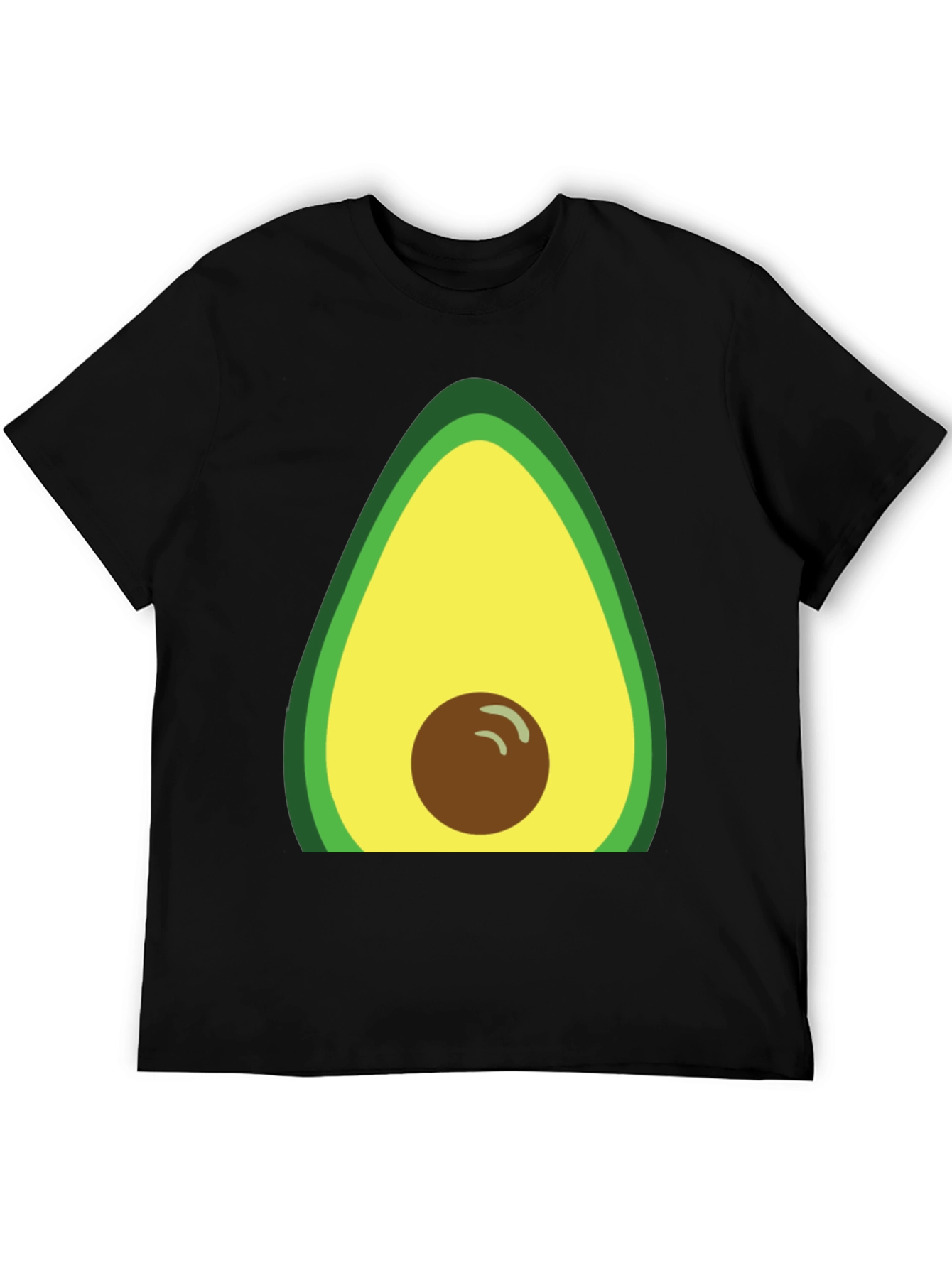 Avocado Graphic T-Shirt - Casual Fruit Tee