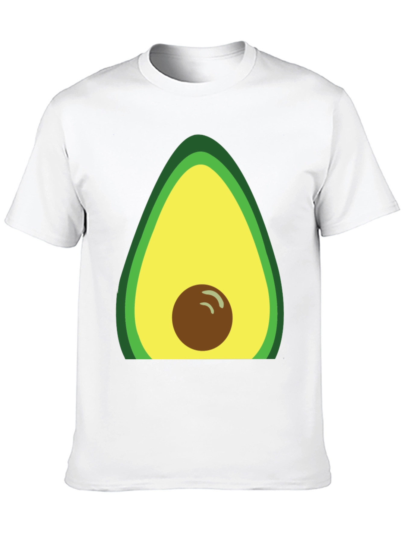 Avocado Graphic T-Shirt - Casual Fruit Tee