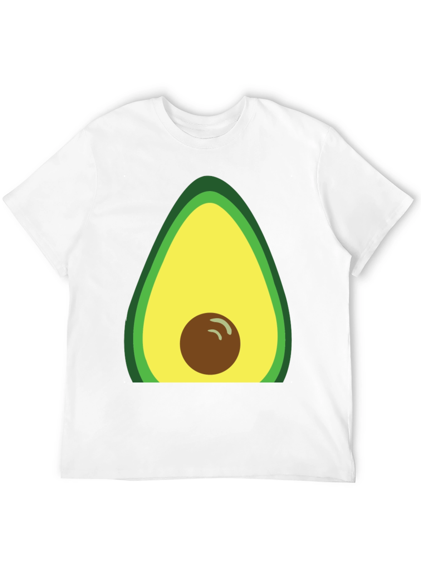 Avocado Graphic T-Shirt - Casual Fruit Tee