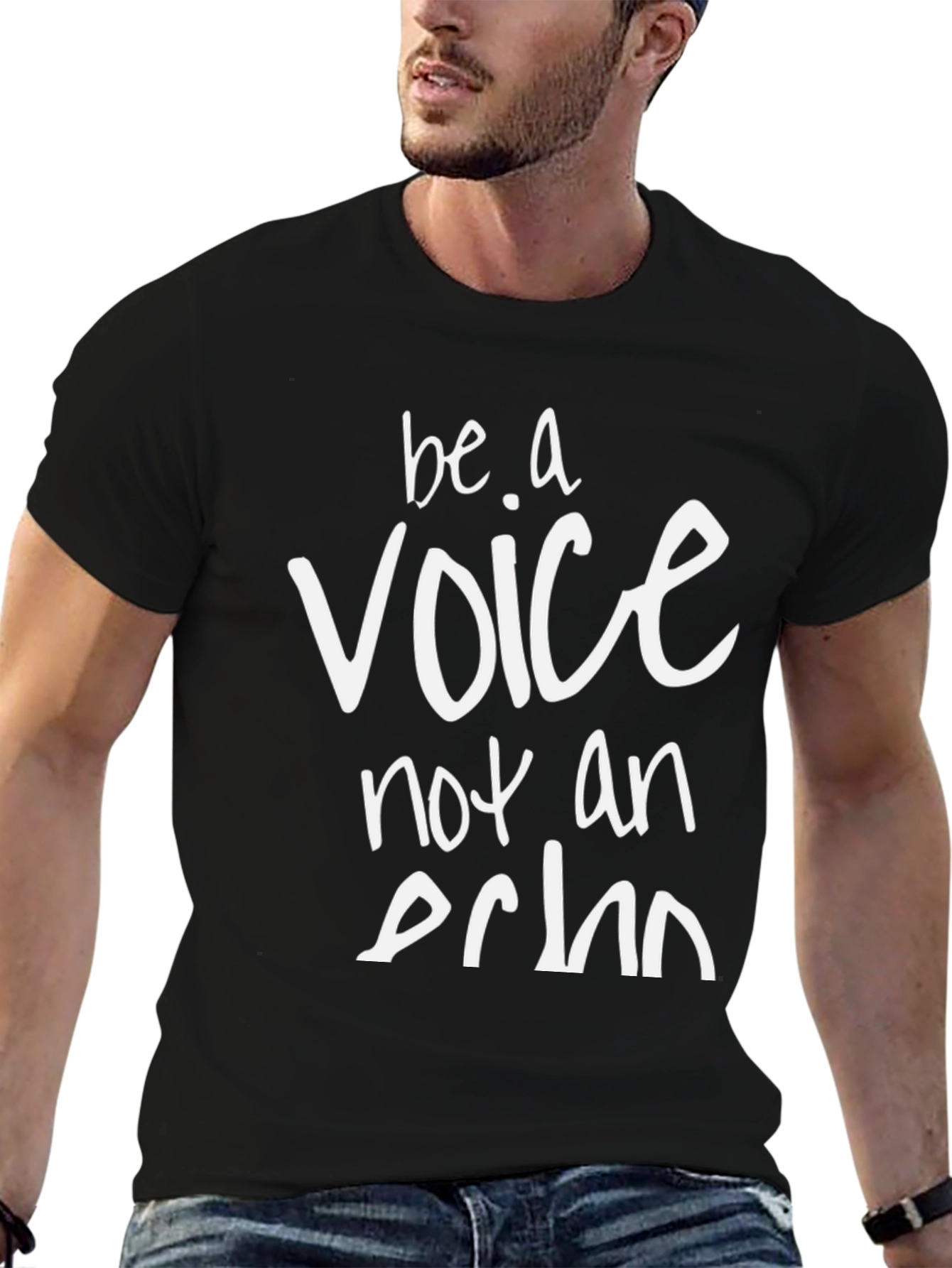 Be A Voice Not An Echo Graphic Tee