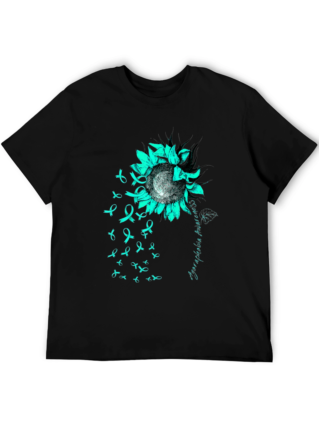 Agoraphobia Awareness Sunflower T-Shirt