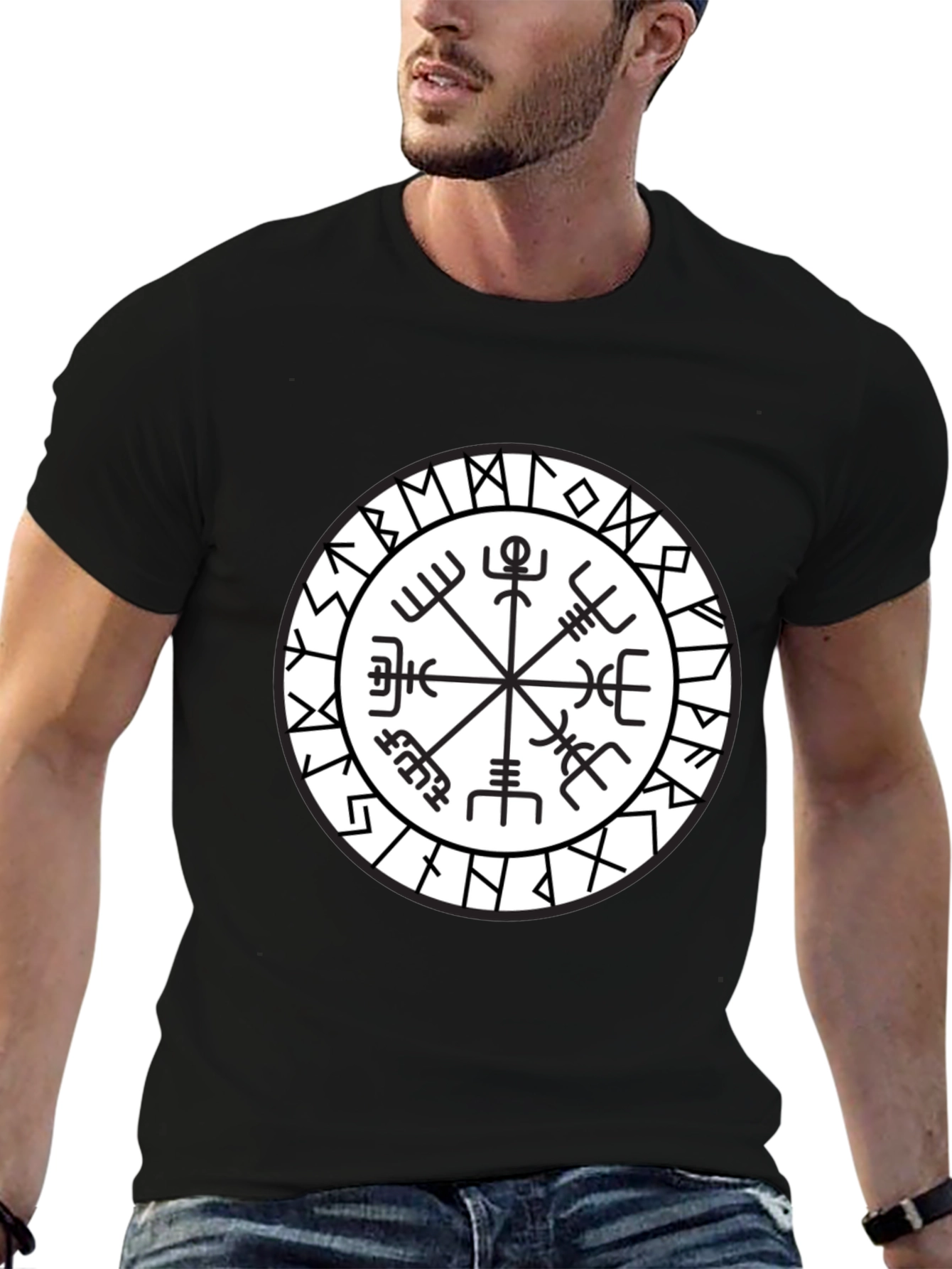 Vegvisir Viking Compass T-Shirt