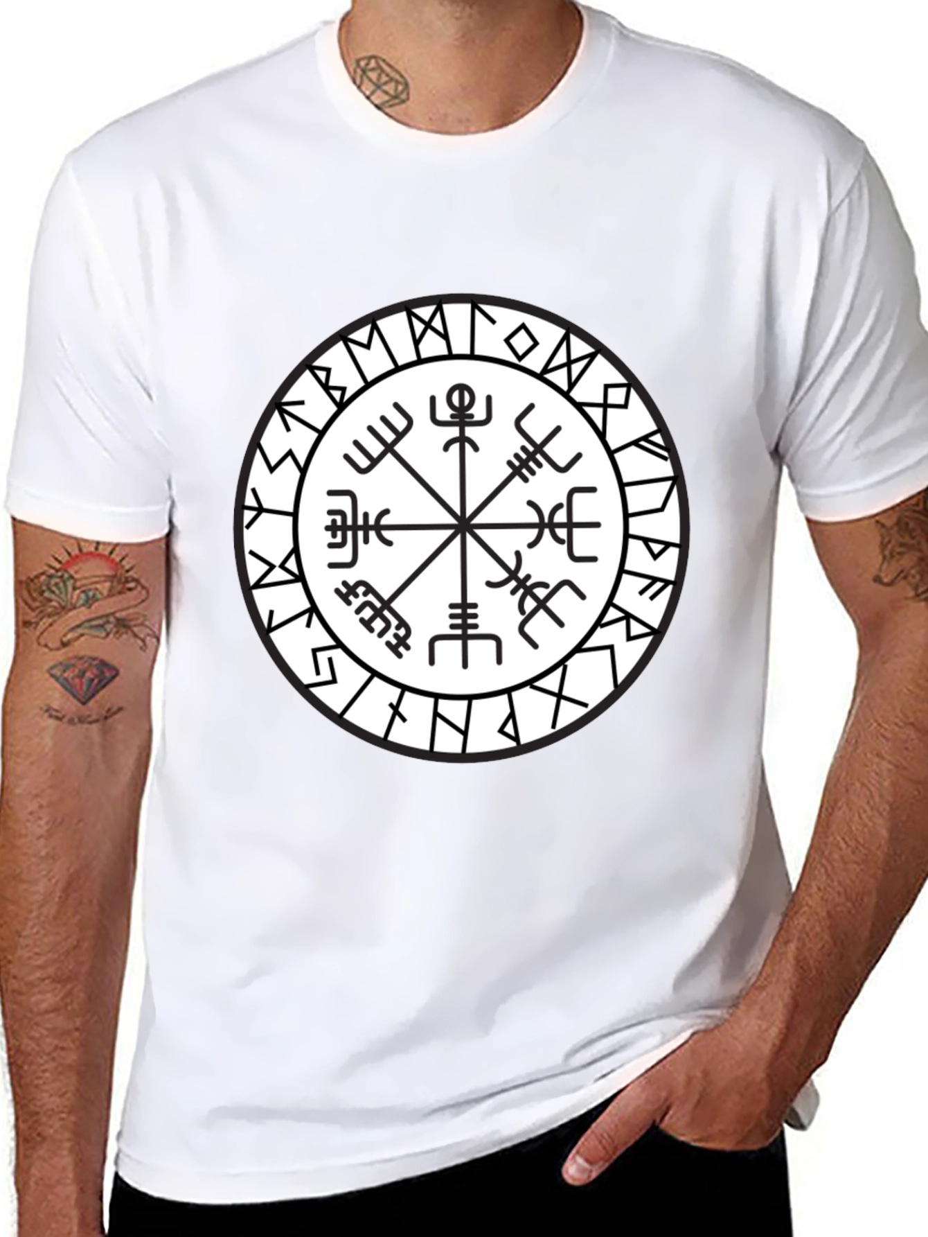 Vegvisir Viking Compass T-Shirt