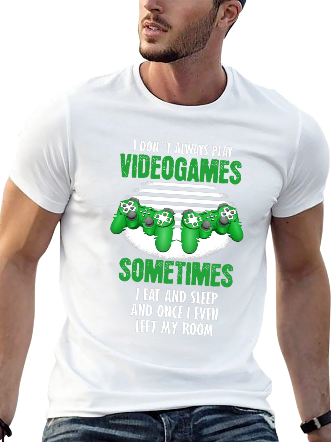 Gamer T-Shirt: Video Game Controller Design