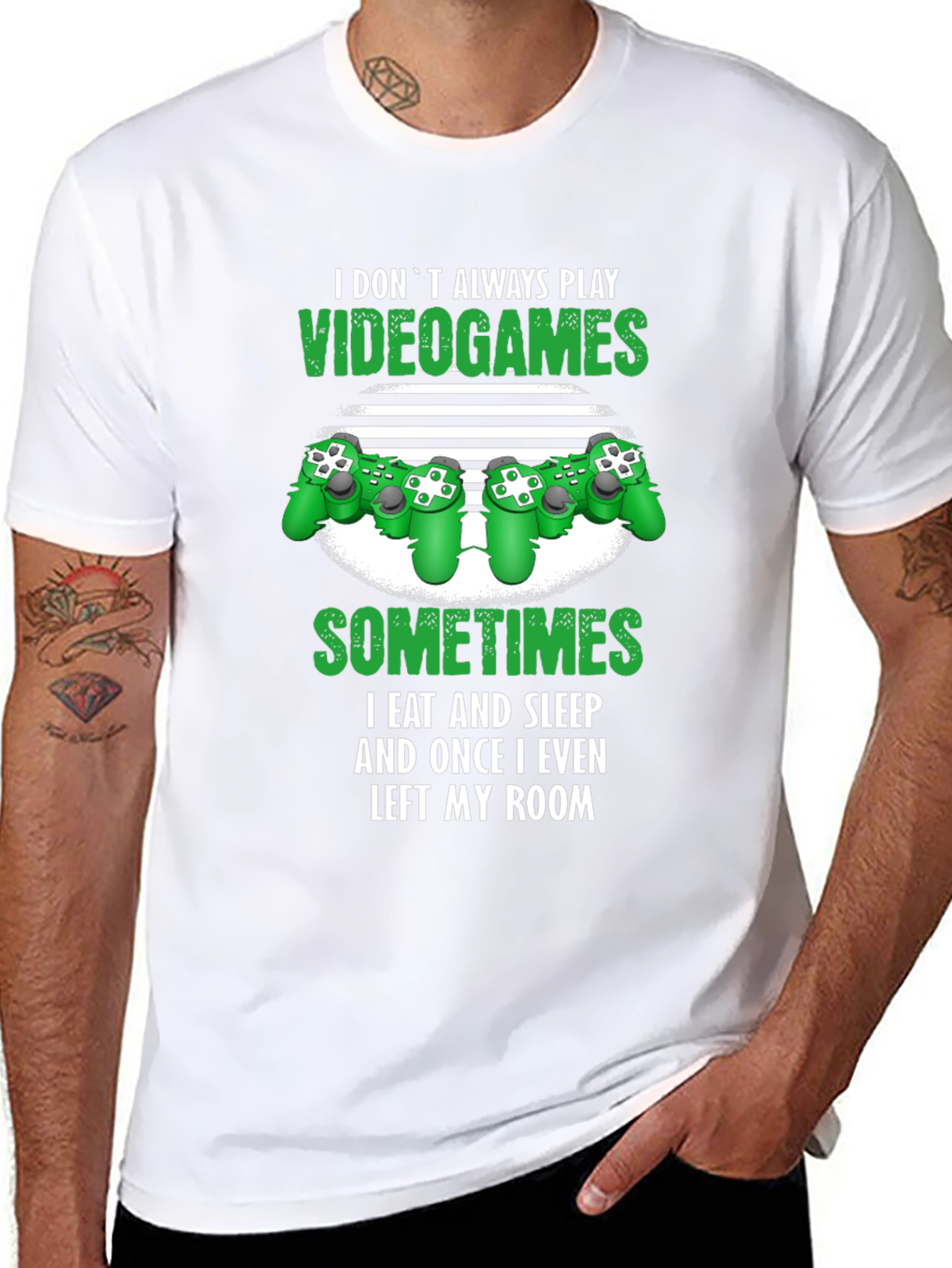 Gamer T-Shirt: Video Game Controller Design