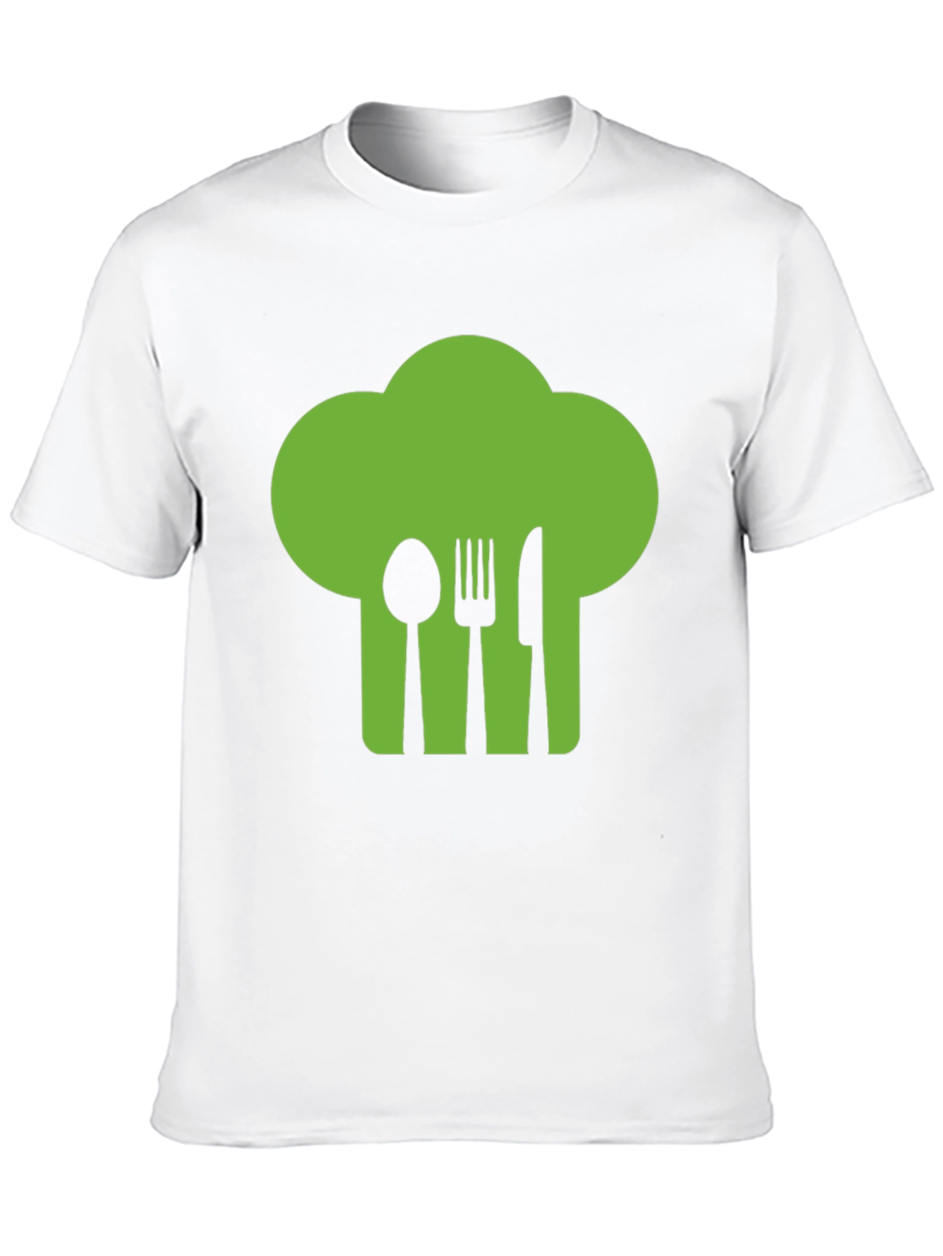 Chef Hat Utensil Graphic Tee - Black