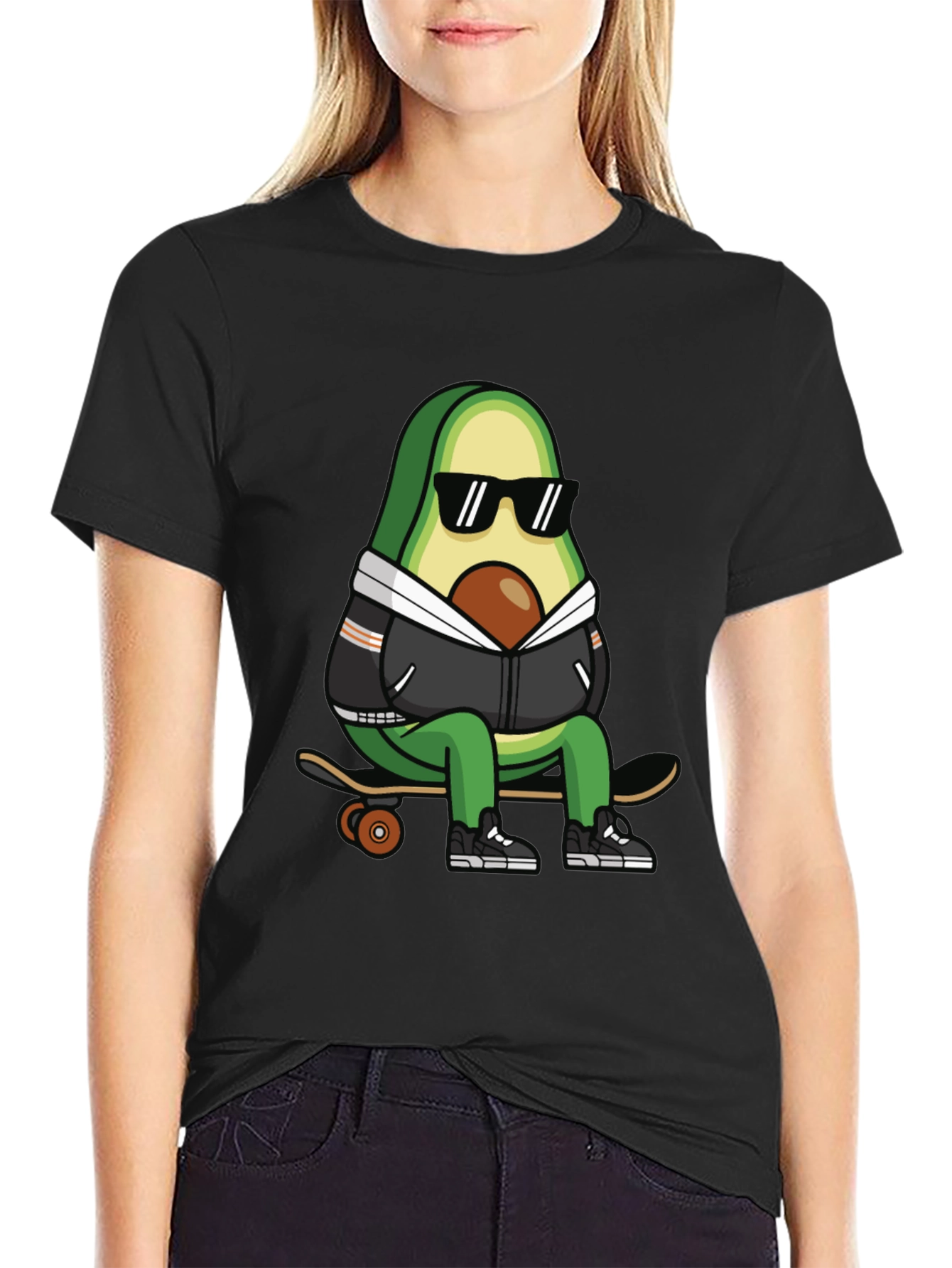Cool Avocado Skater T-Shirt