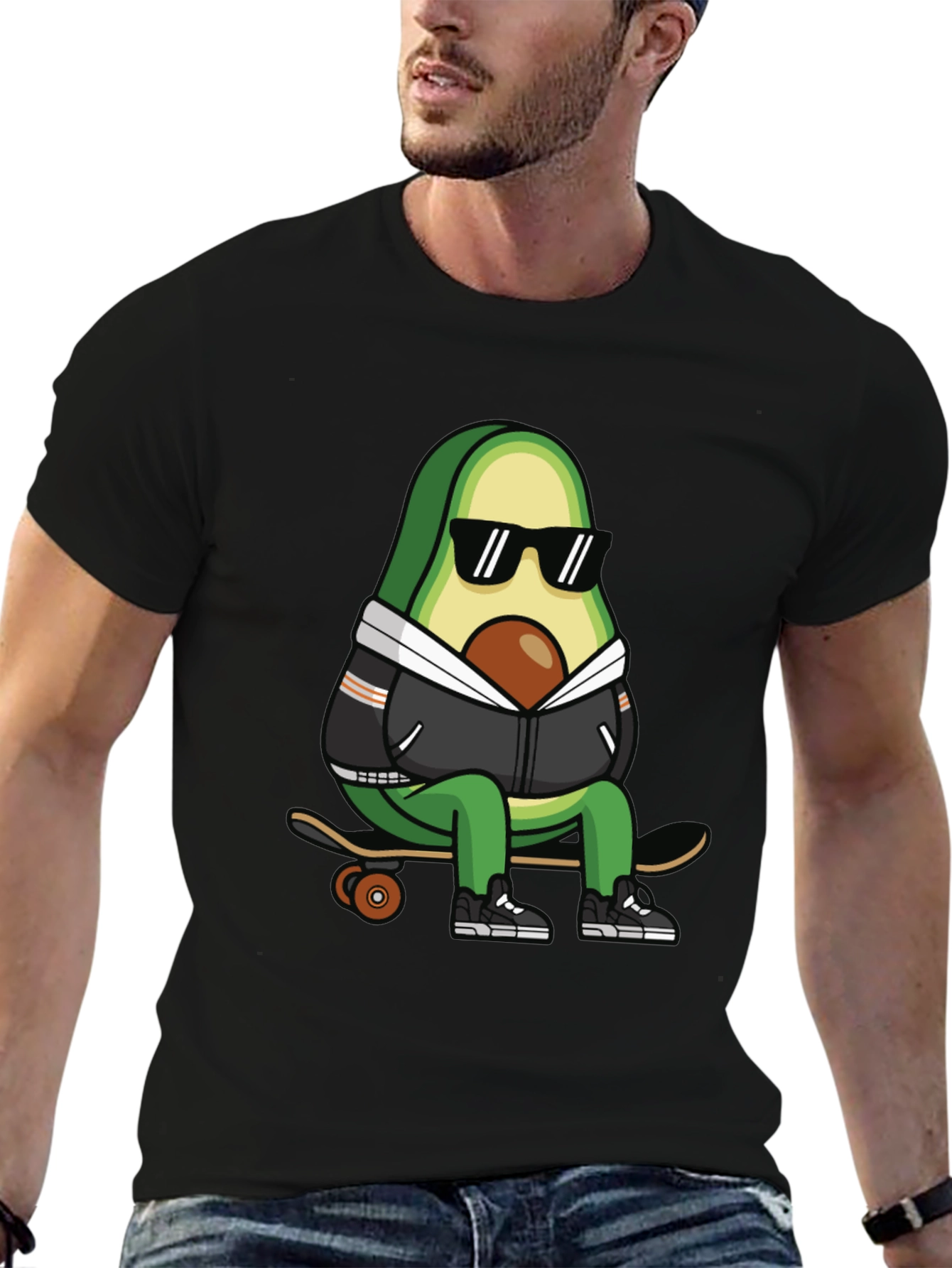 Cool Avocado Skater T-Shirt