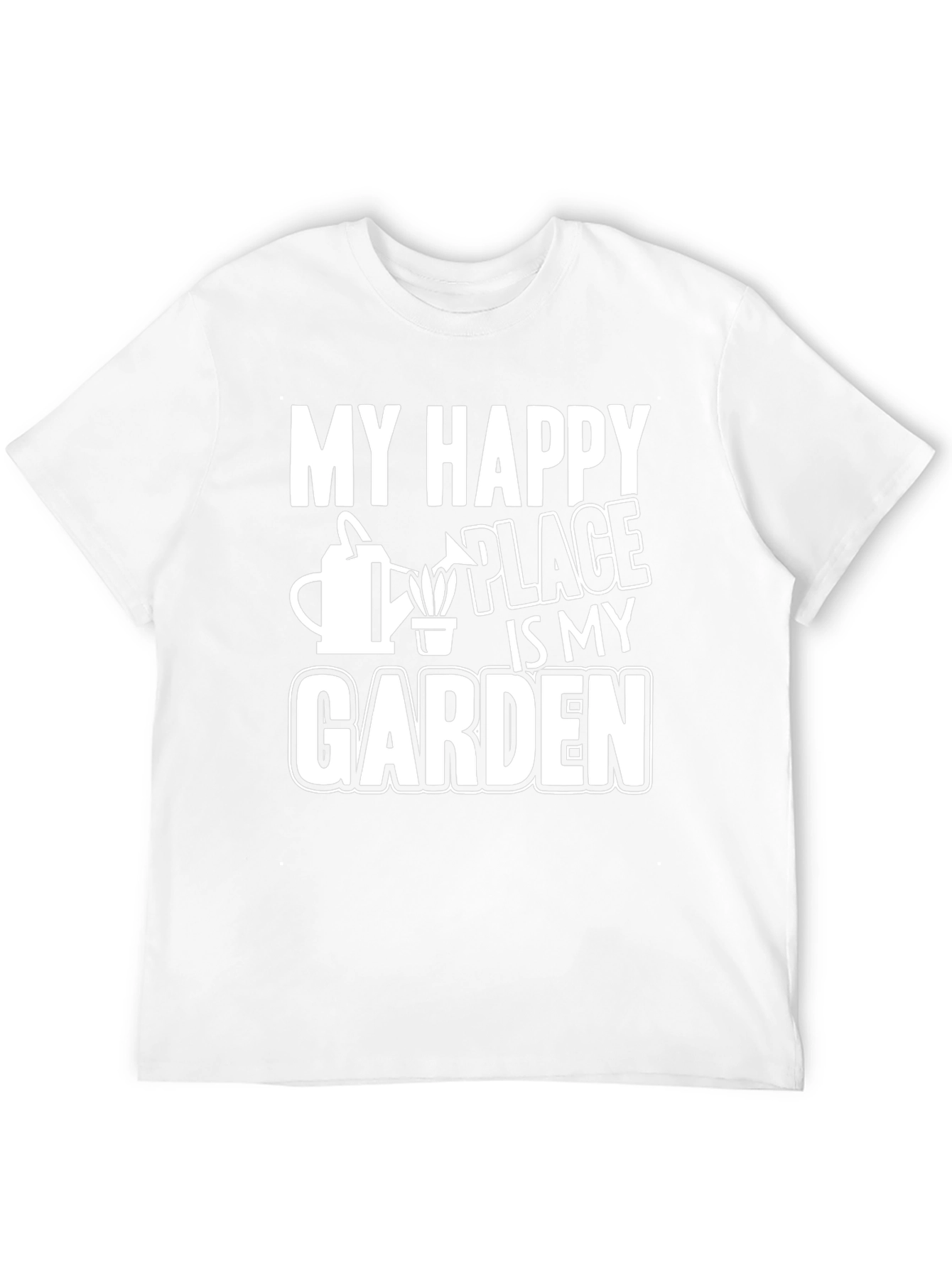 My Happy Place is My Garden Graphic Tee