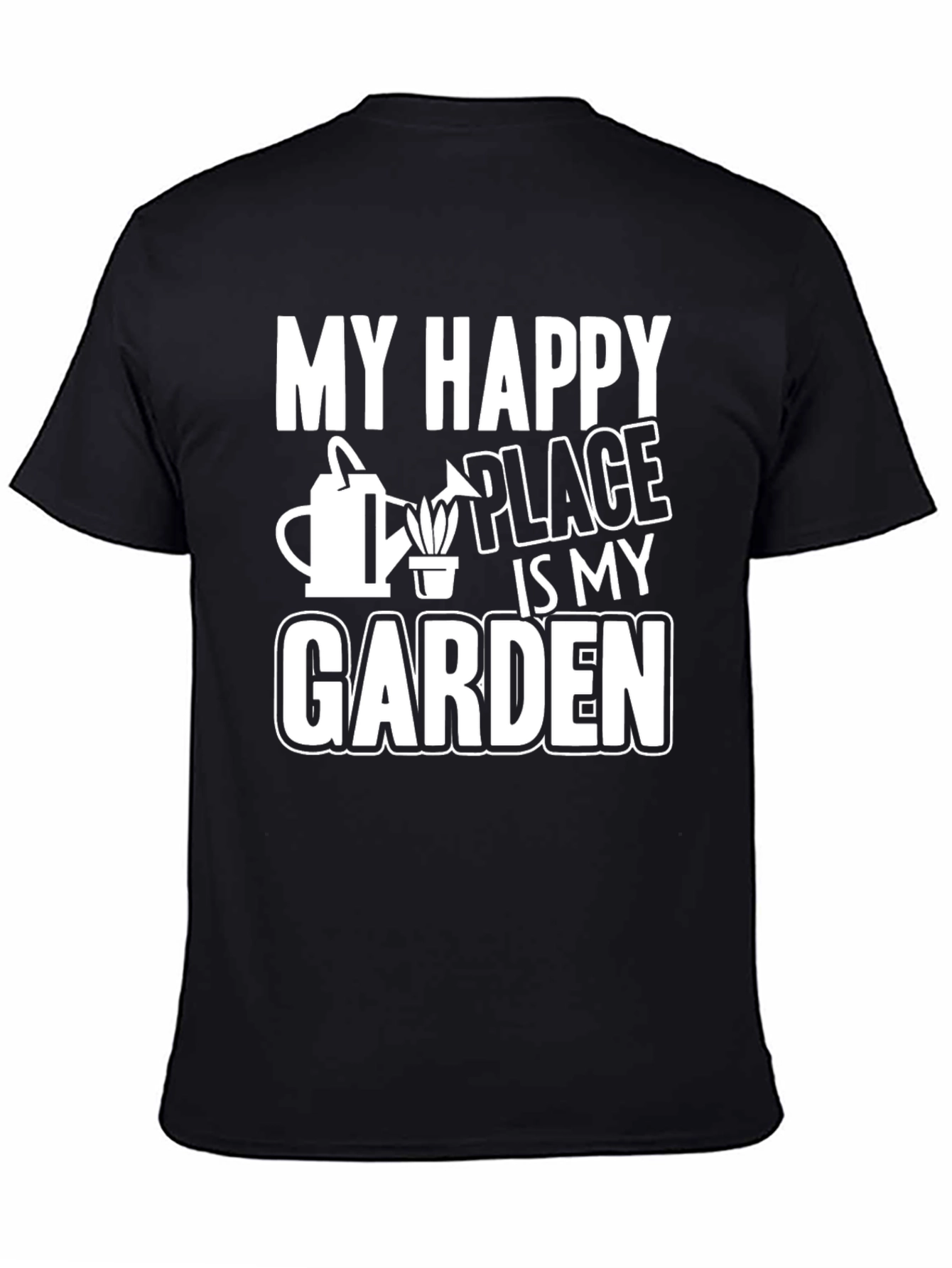My Happy Place is My Garden Graphic Tee