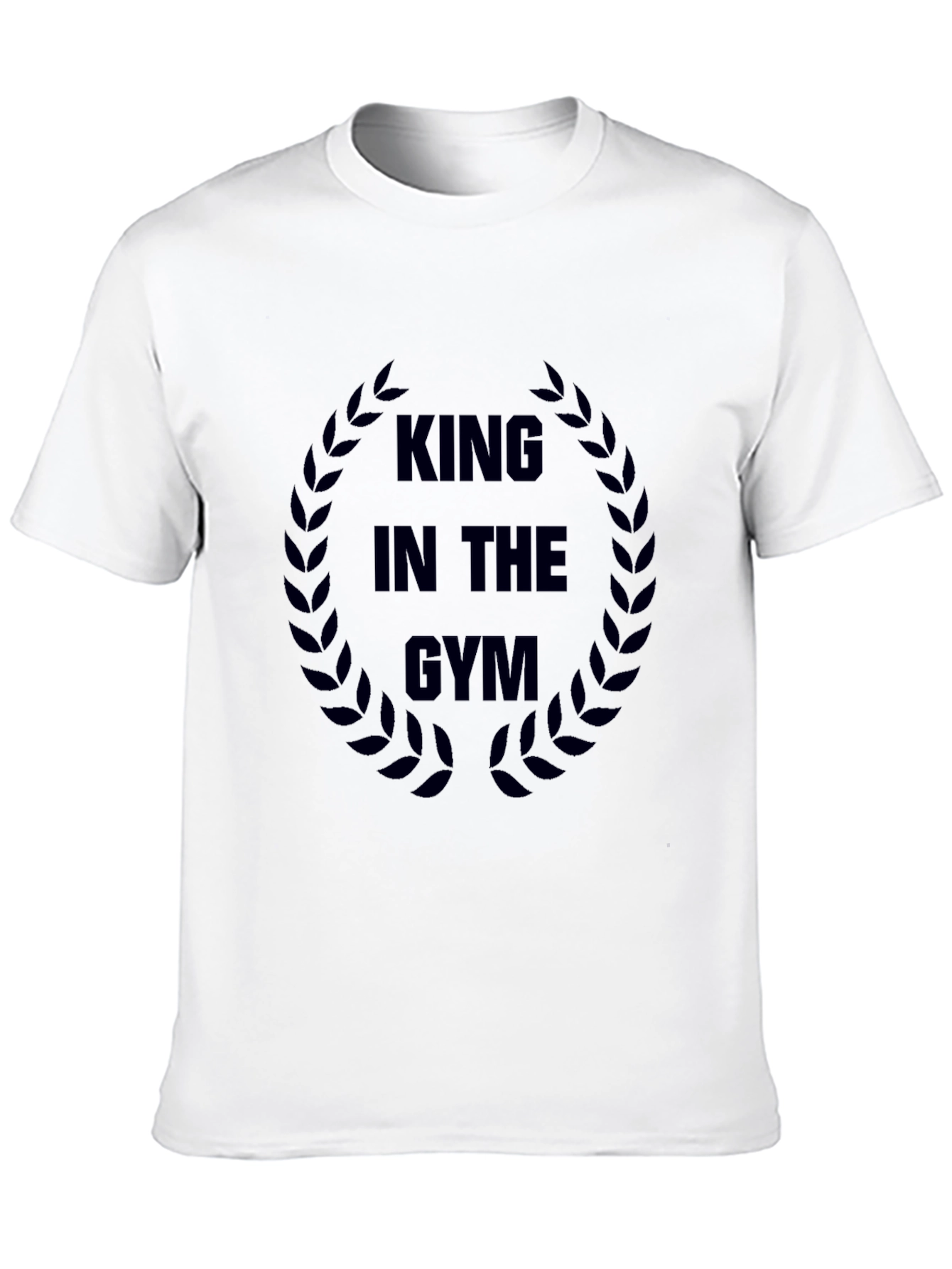 King in The Gym T-Shirt - Workout Motivation