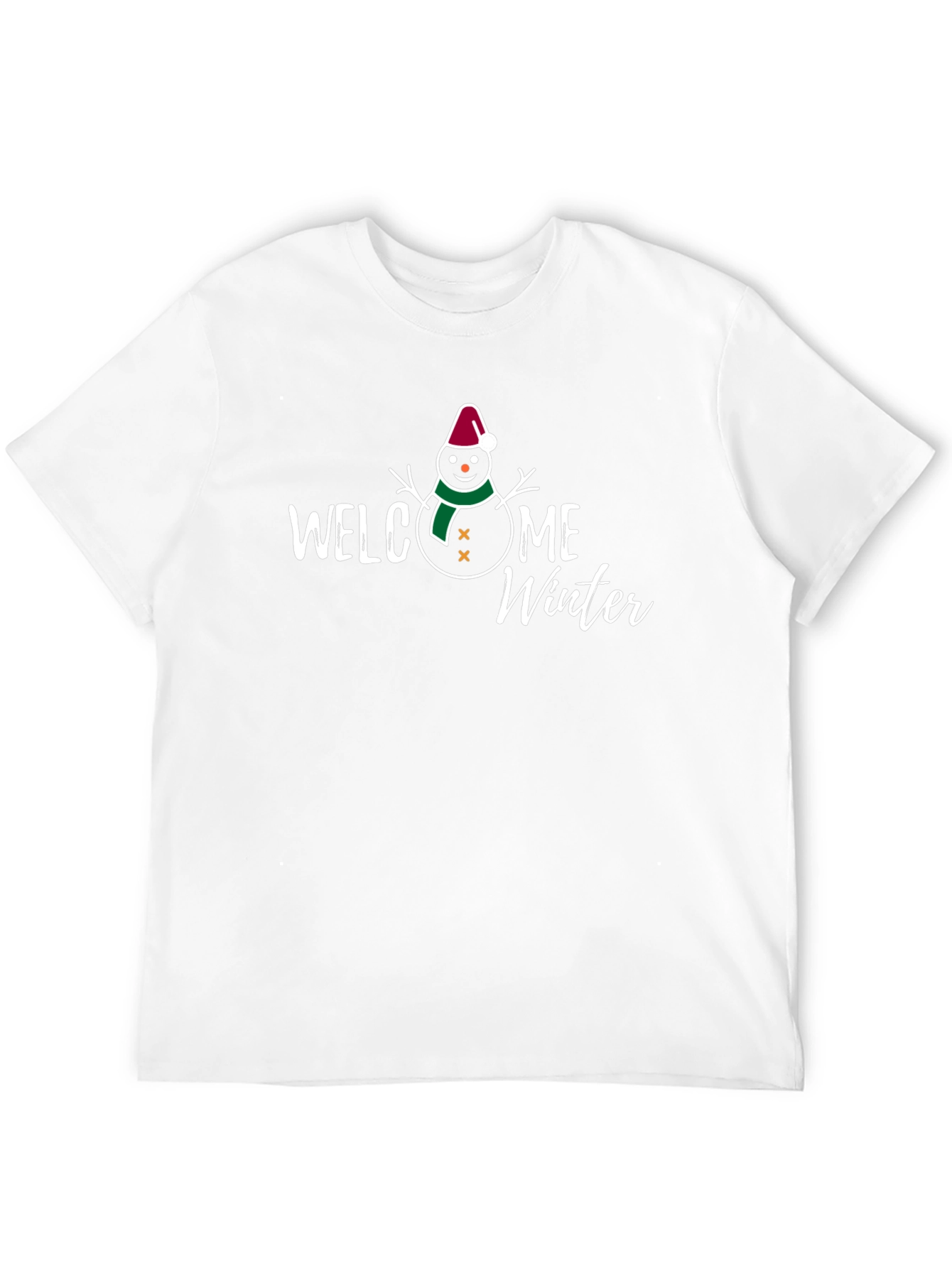 Welcome Winter Snowman T-Shirt
