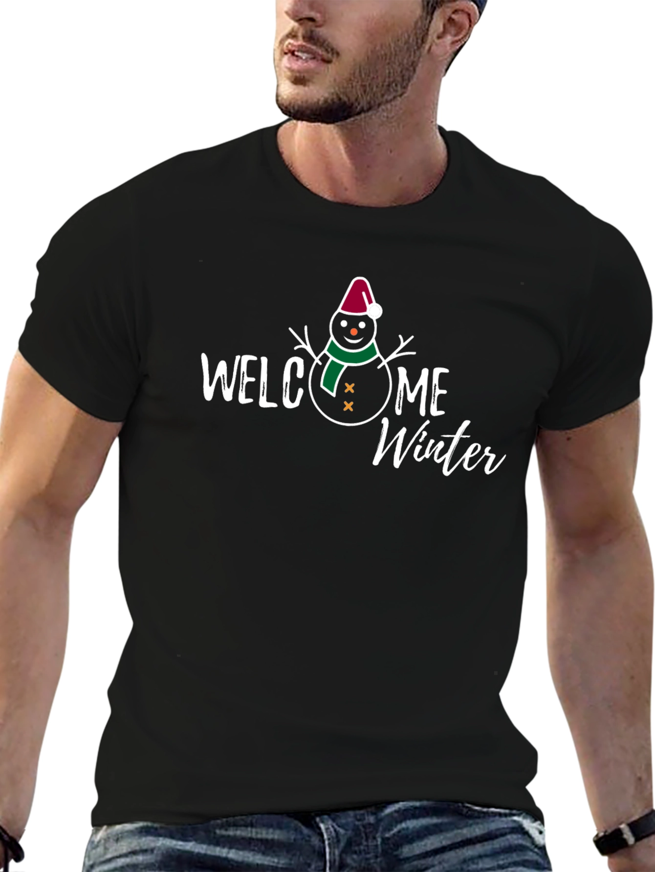 Welcome Winter Snowman T-Shirt