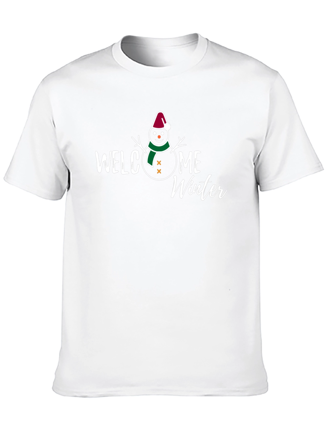 Welcome Winter Snowman T-Shirt