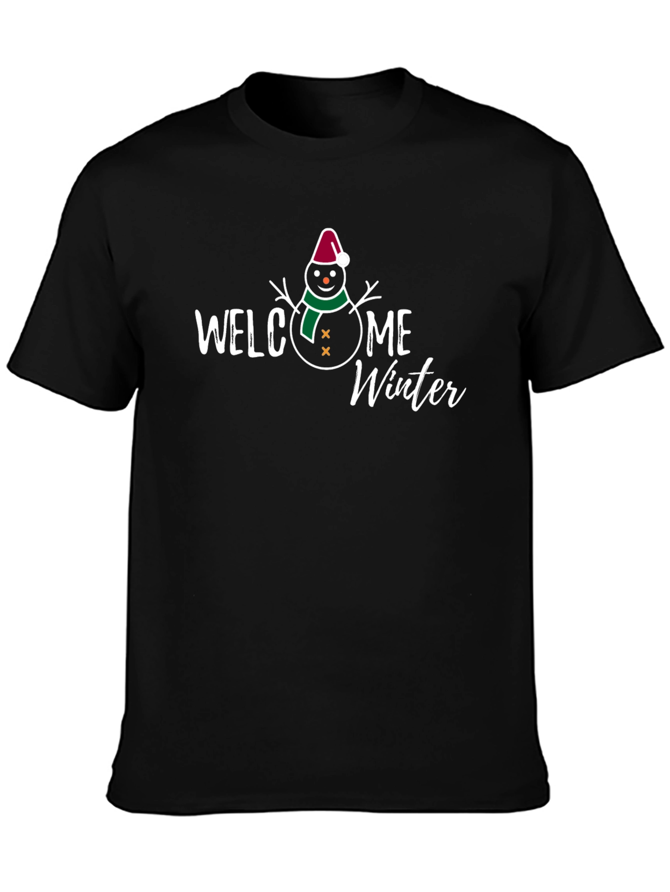 Welcome Winter Snowman T-Shirt