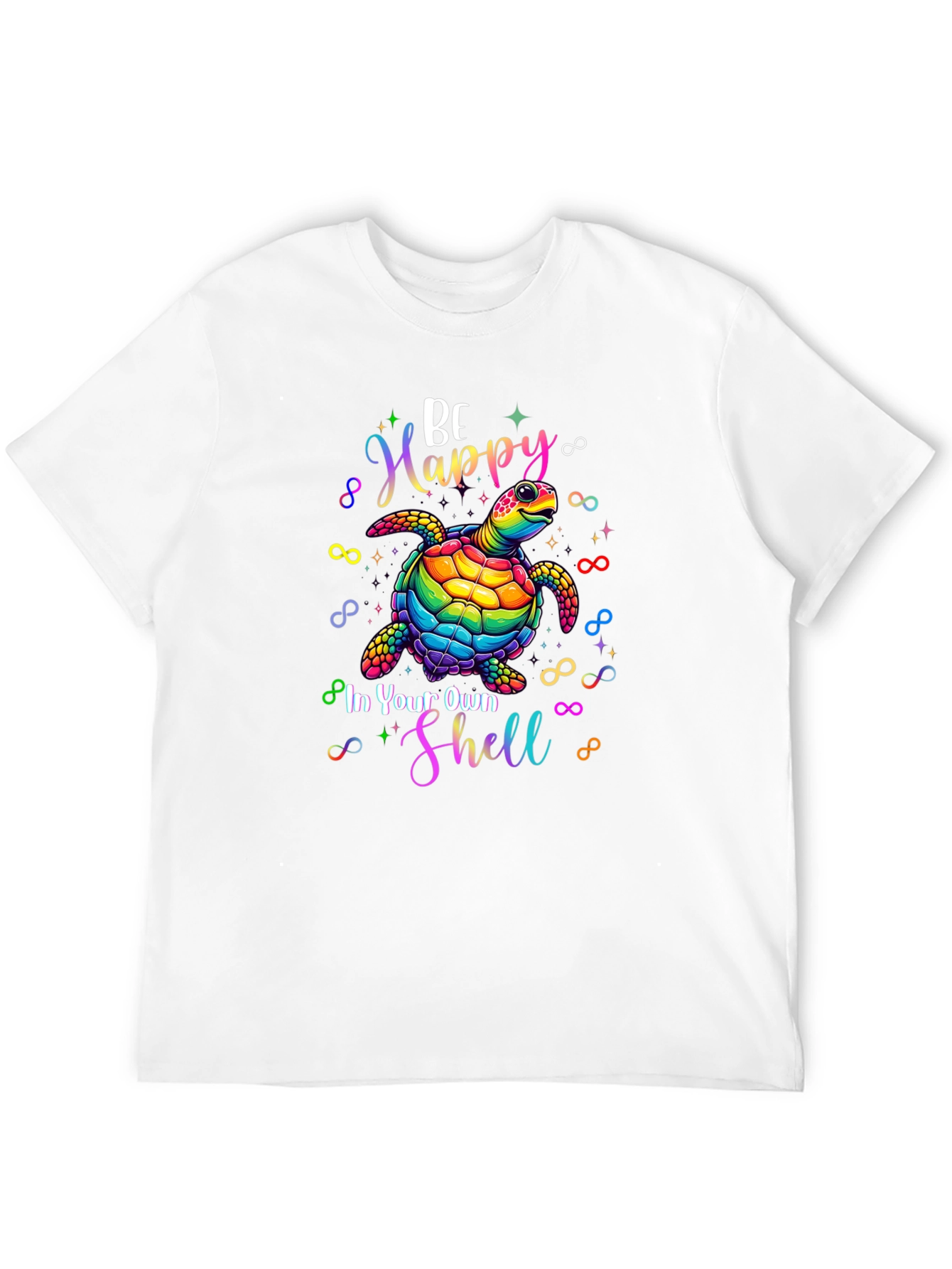 Be Happy In Your Own Shell Turtle T-Shirt