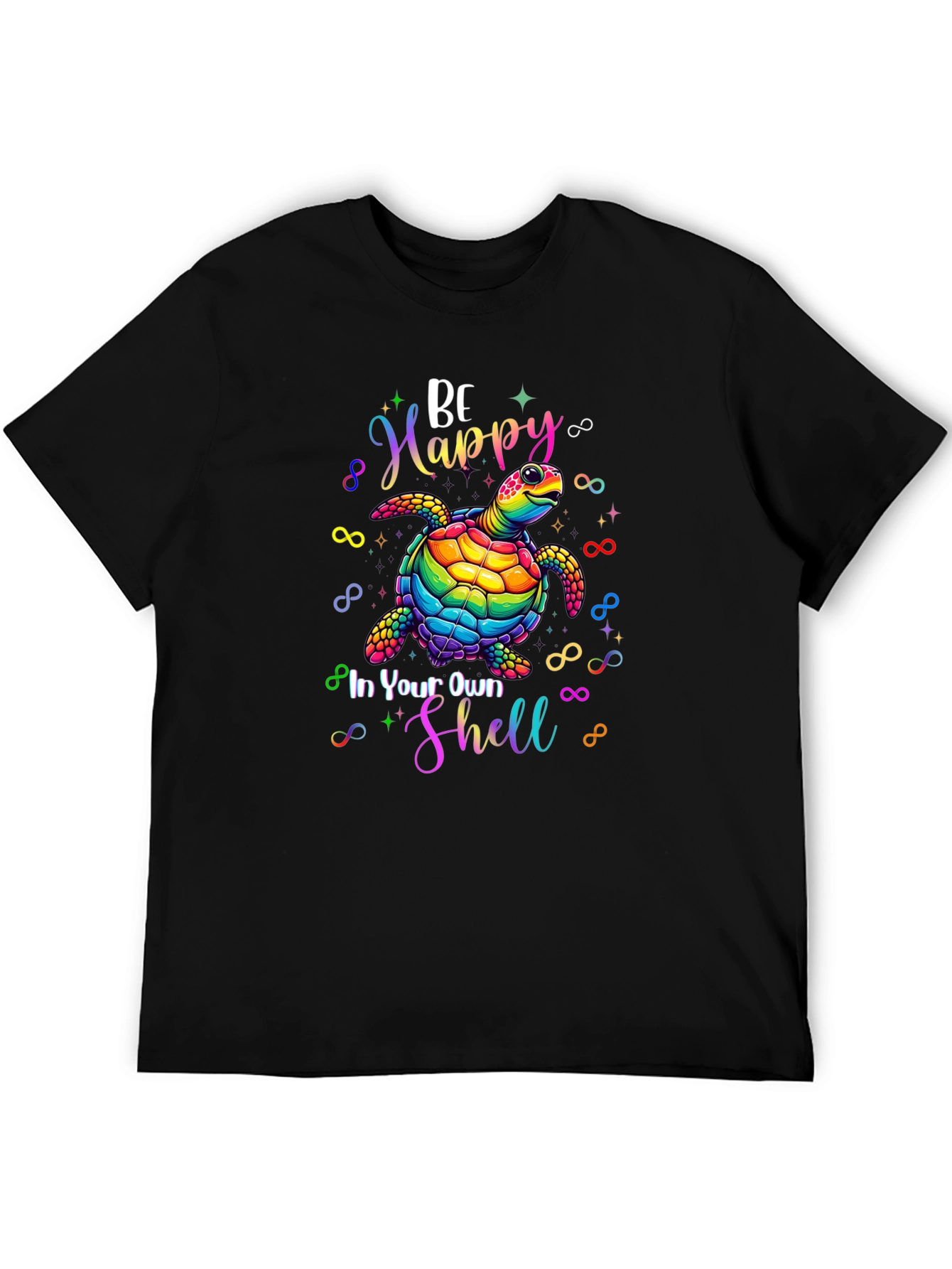 Be Happy In Your Own Shell Turtle T-Shirt