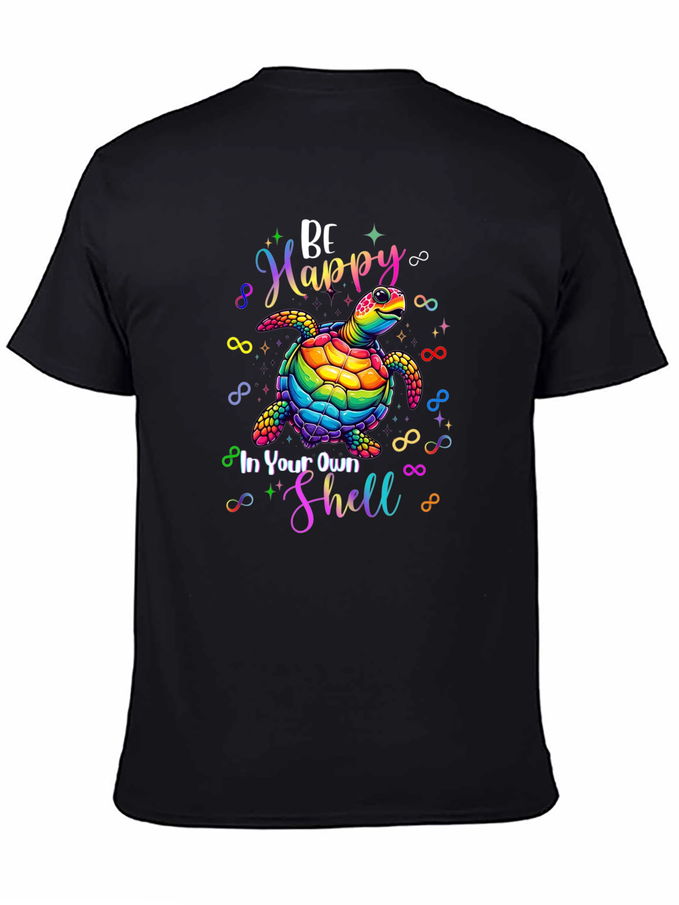 Be Happy In Your Own Shell Turtle T-Shirt