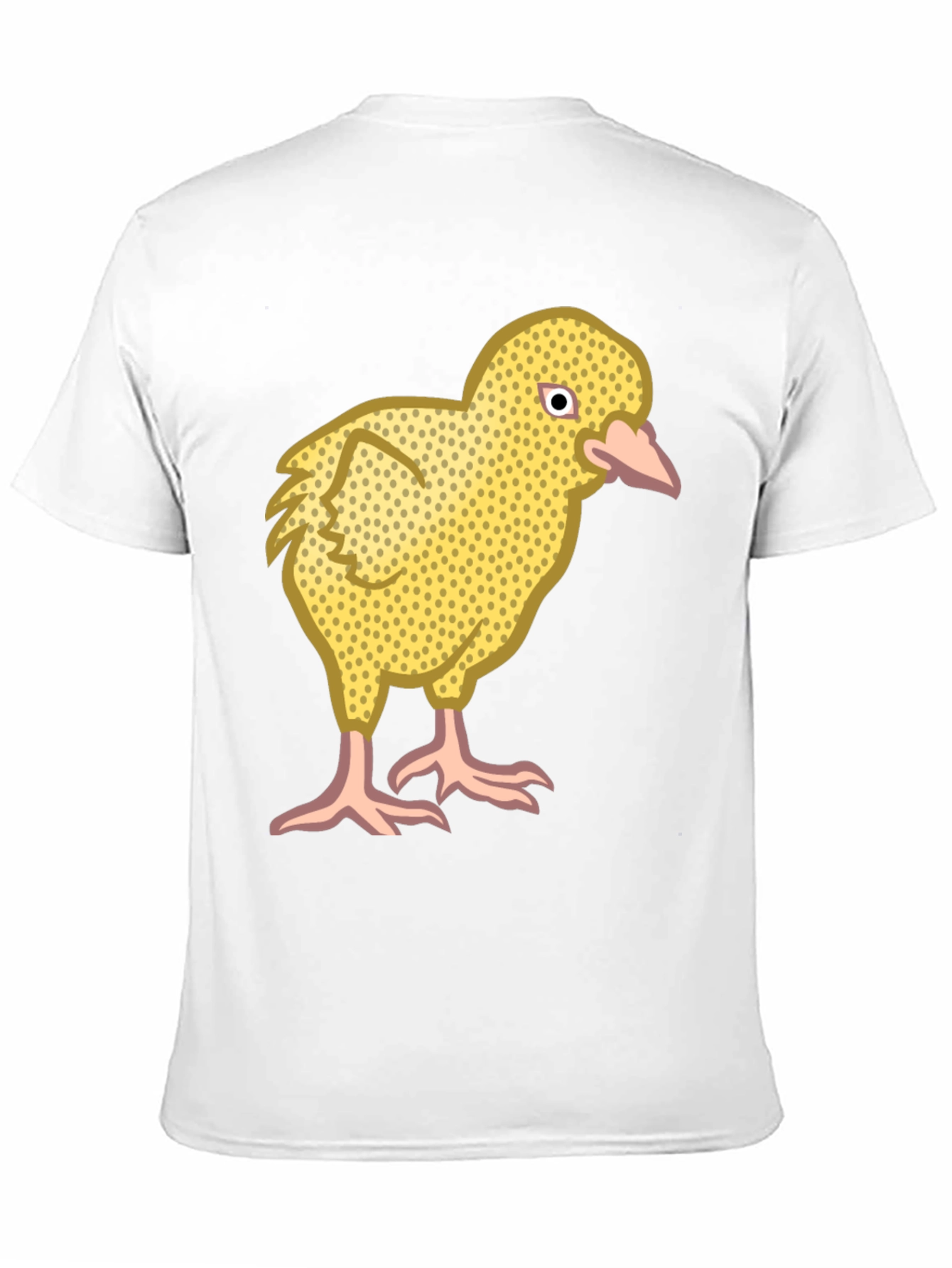 Funny Chick Graphic Black T-Shirt