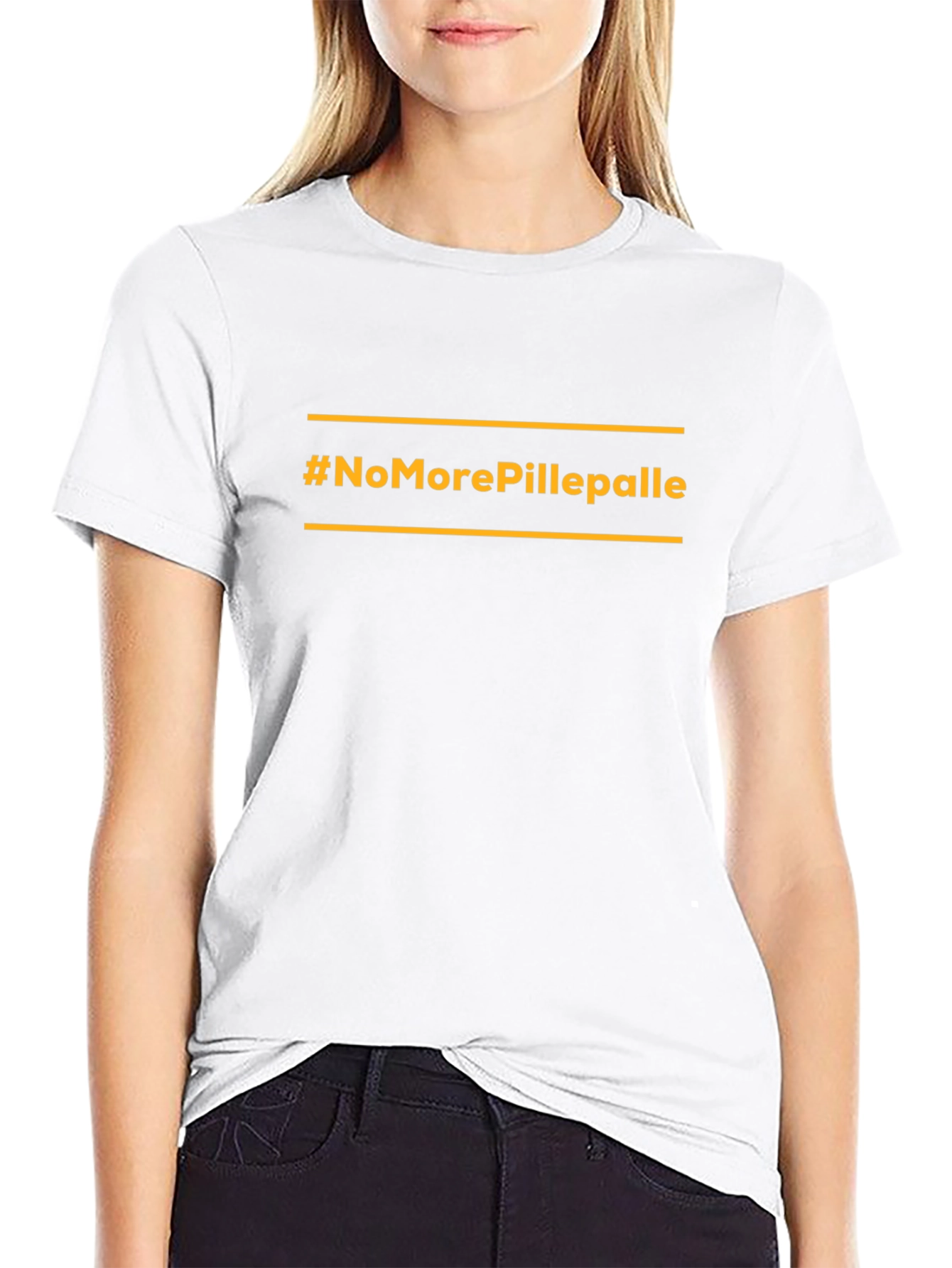 NoMorePillepalle Black Graphic T-Shirt
