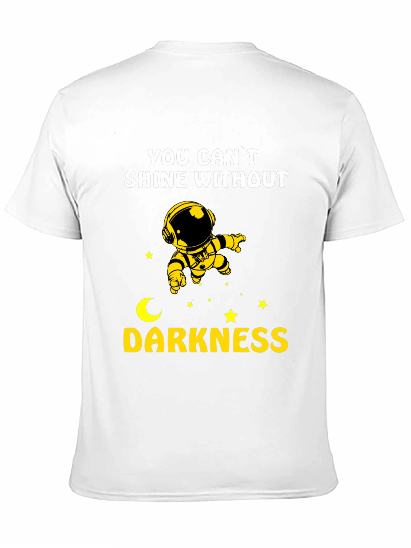 Astronaut Shine Without Darkness Graphic Tee