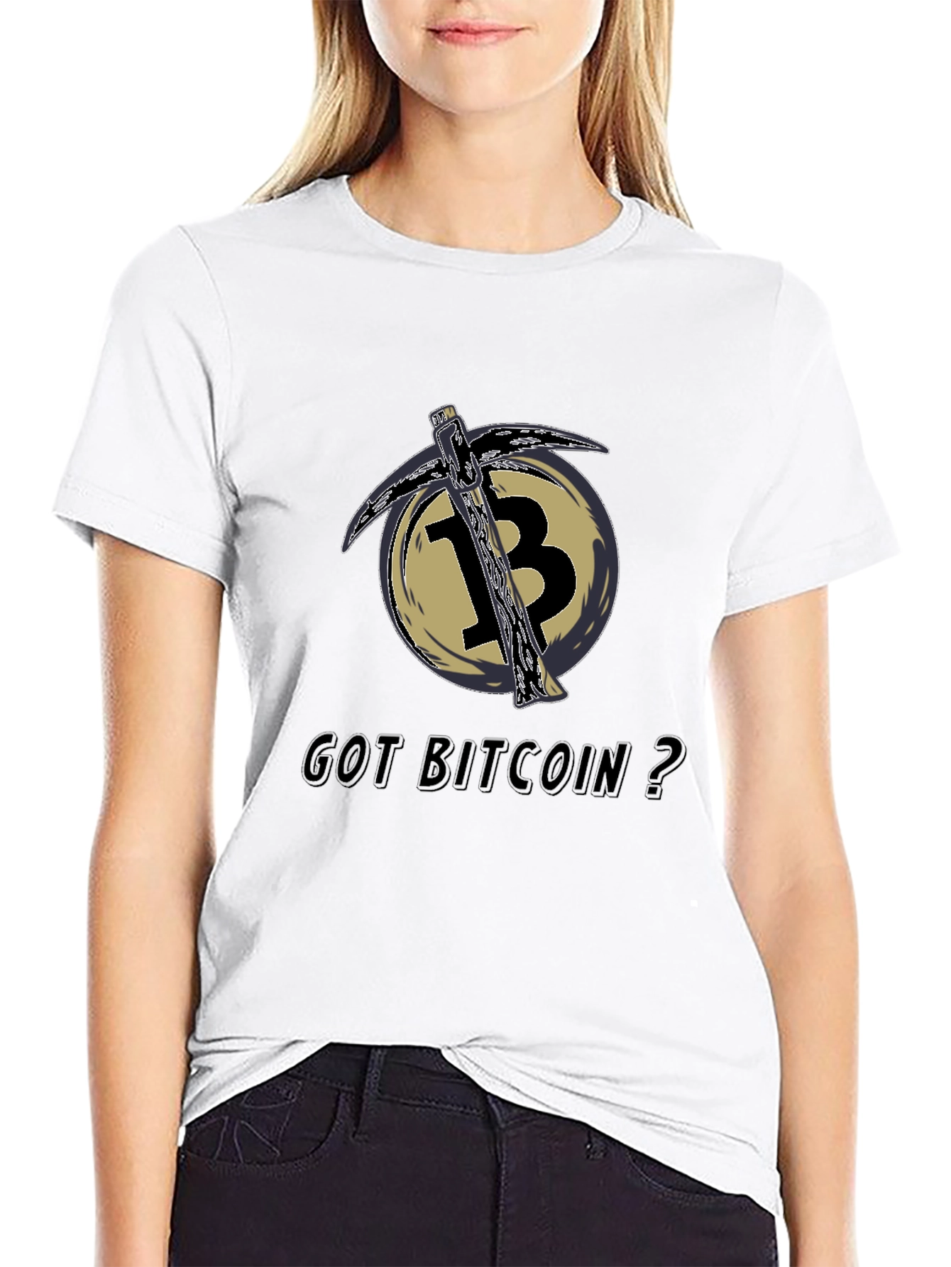 Got Bitcoin? Crypto Mining Pickaxe T-Shirt