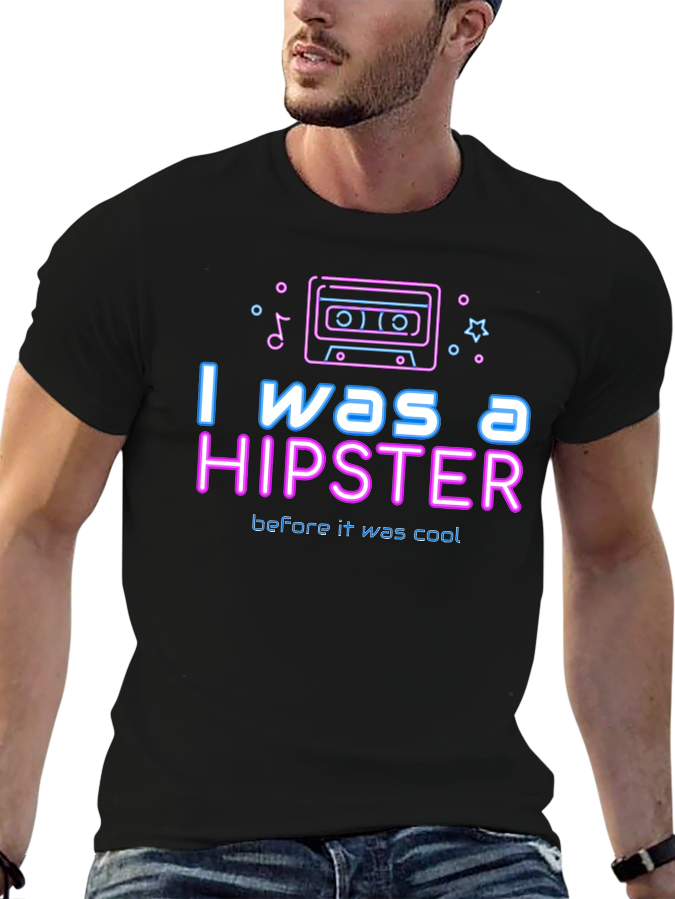 Retro Hipster T-Shirt: Cool Before It Was Cool!