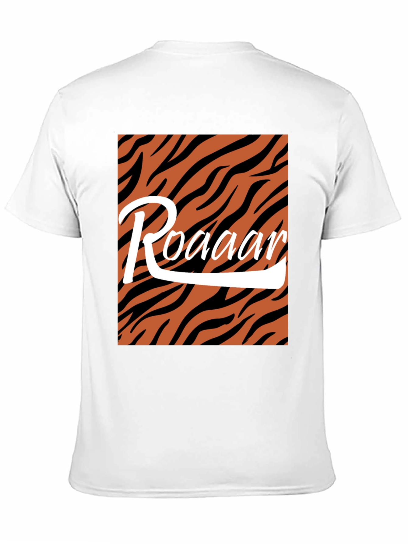 Roaar Tiger Stripe Graphic Tee