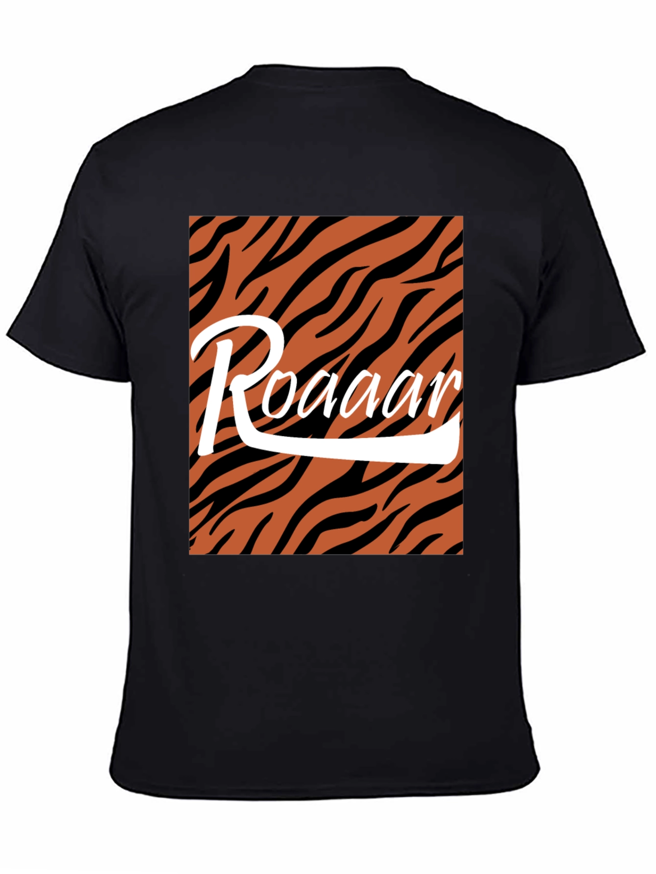 Roaar Tiger Stripe Graphic Tee