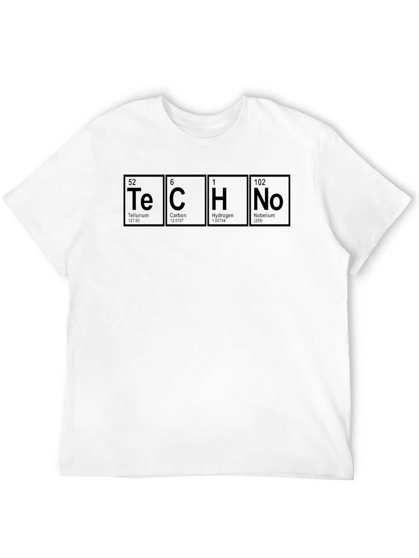 Techno Periodic Table Mens T-Shirt