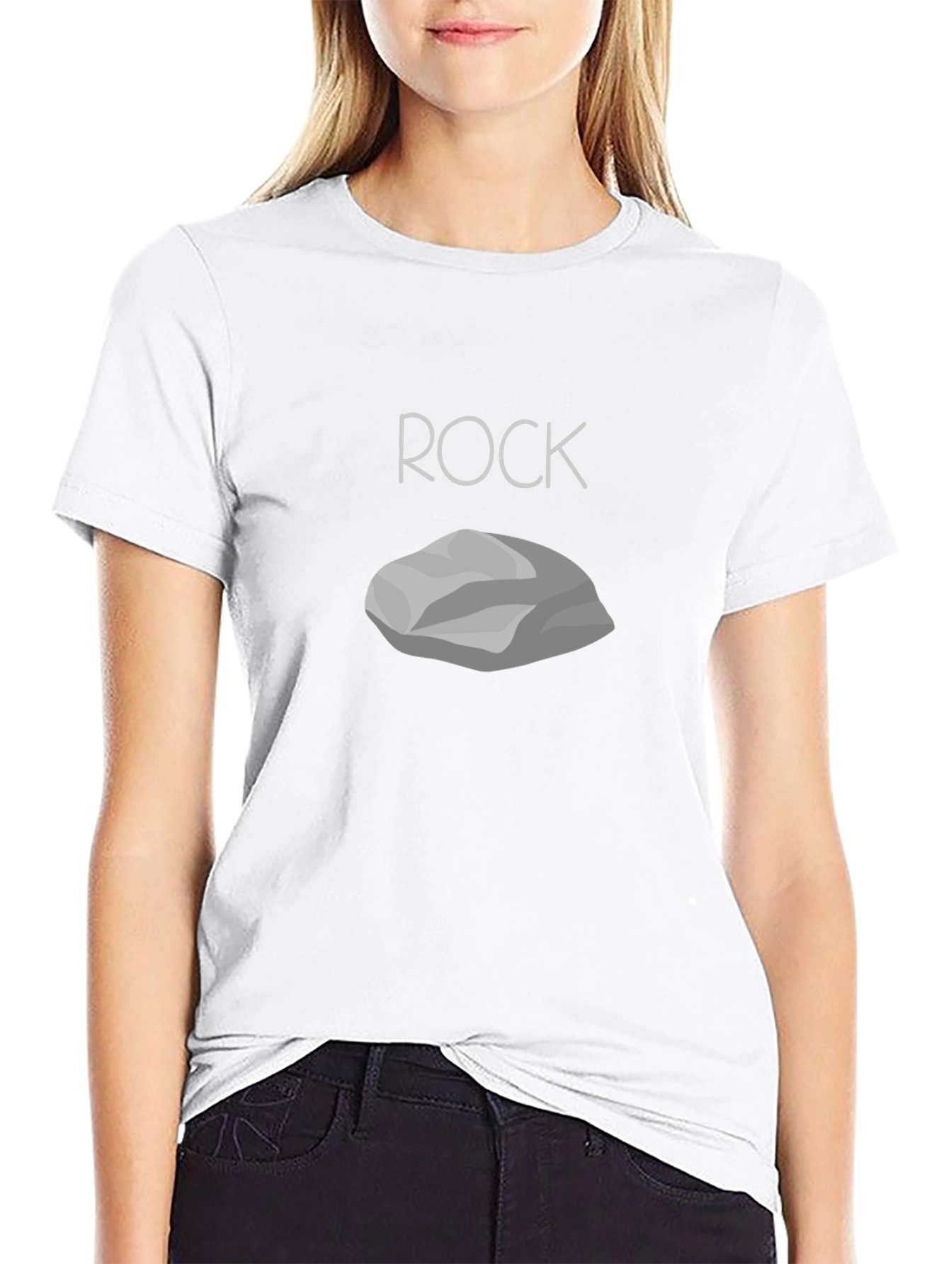 Rock Graphic Tee - Funny Pun Shirt