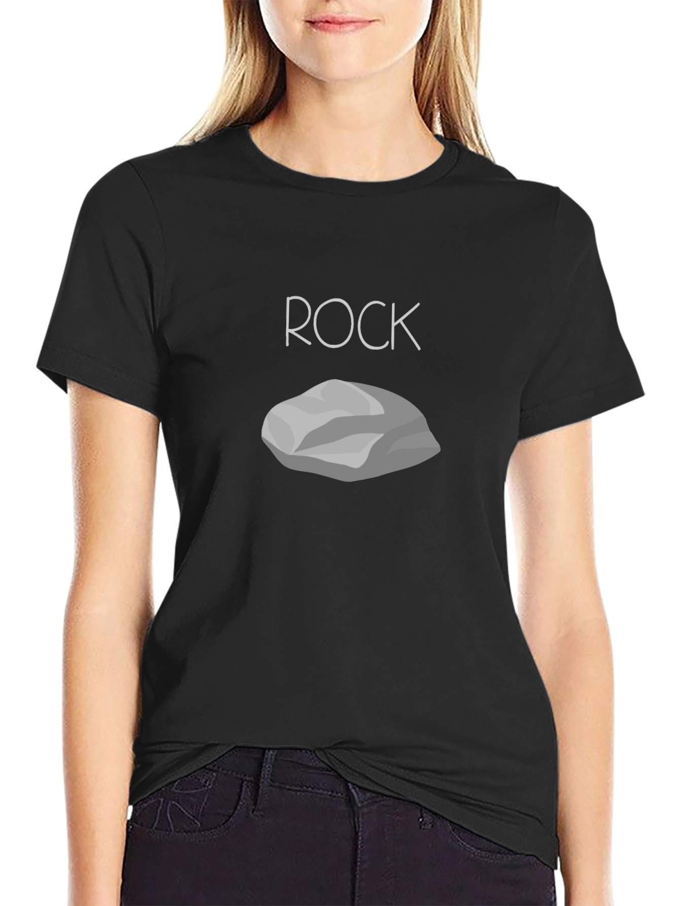 Rock Graphic Tee - Funny Pun Shirt