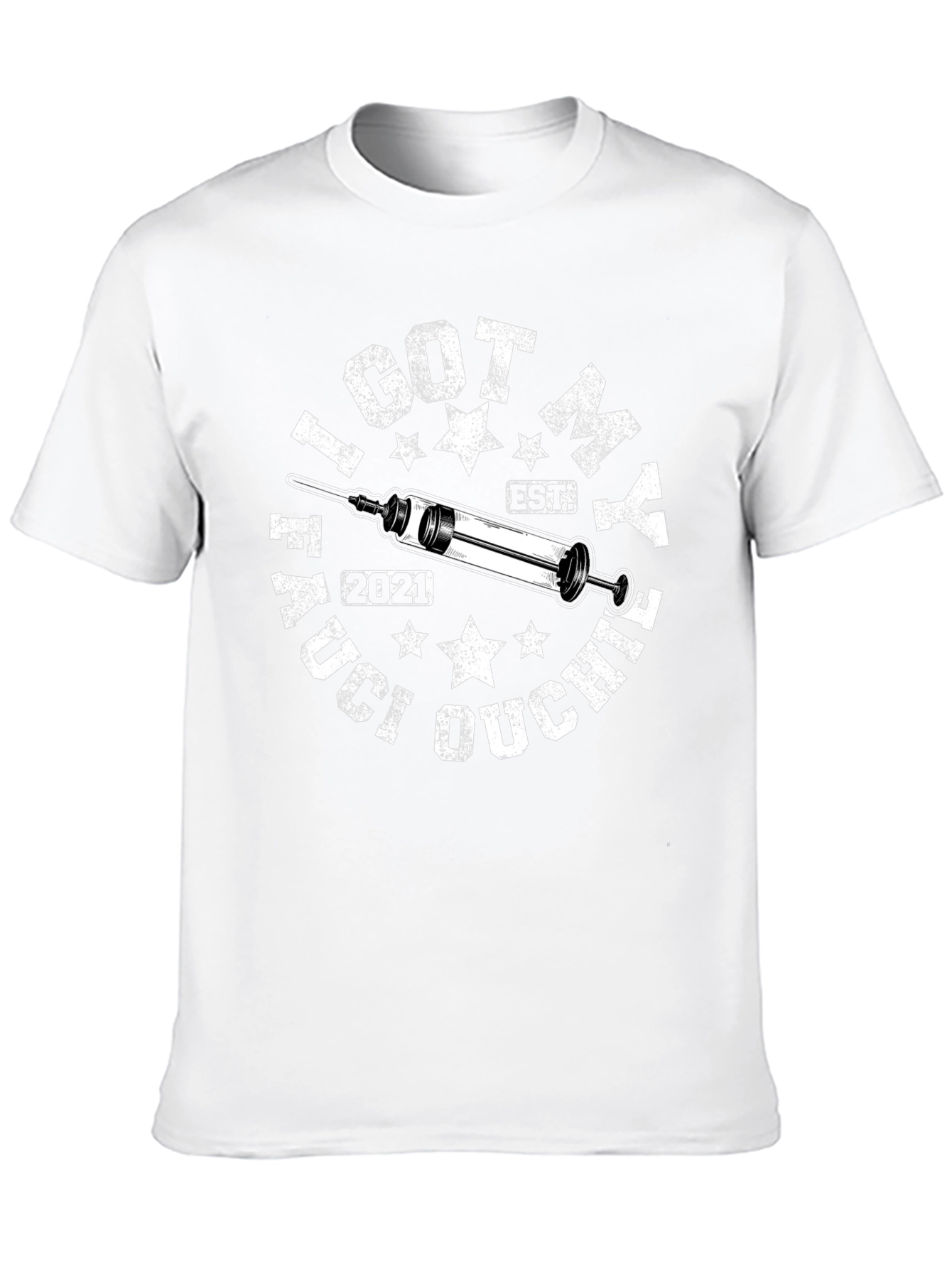 I Got My Fauci Ouchie T-Shirt - Black
