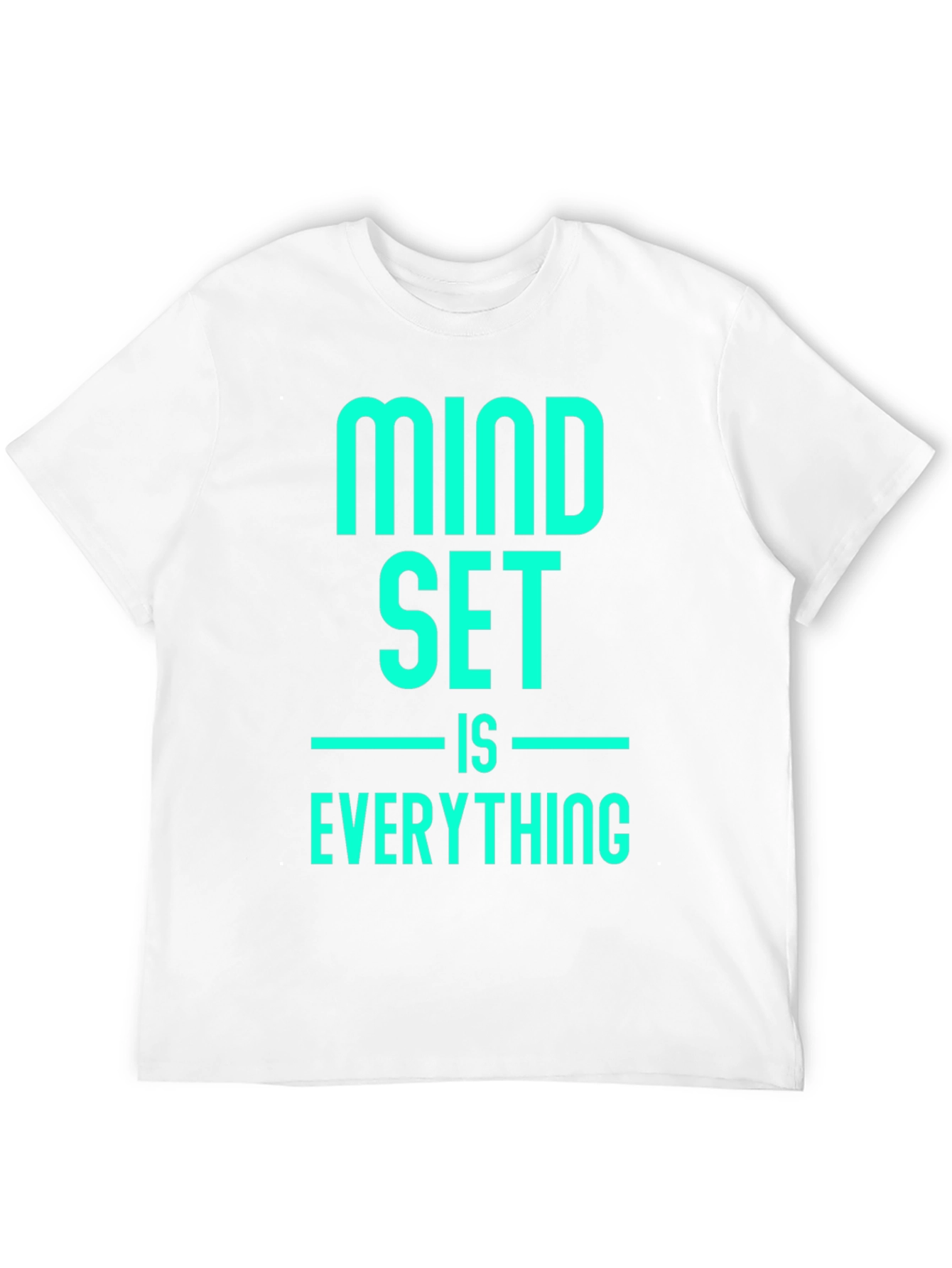 Mindset Is Everything Black Graphic Tee