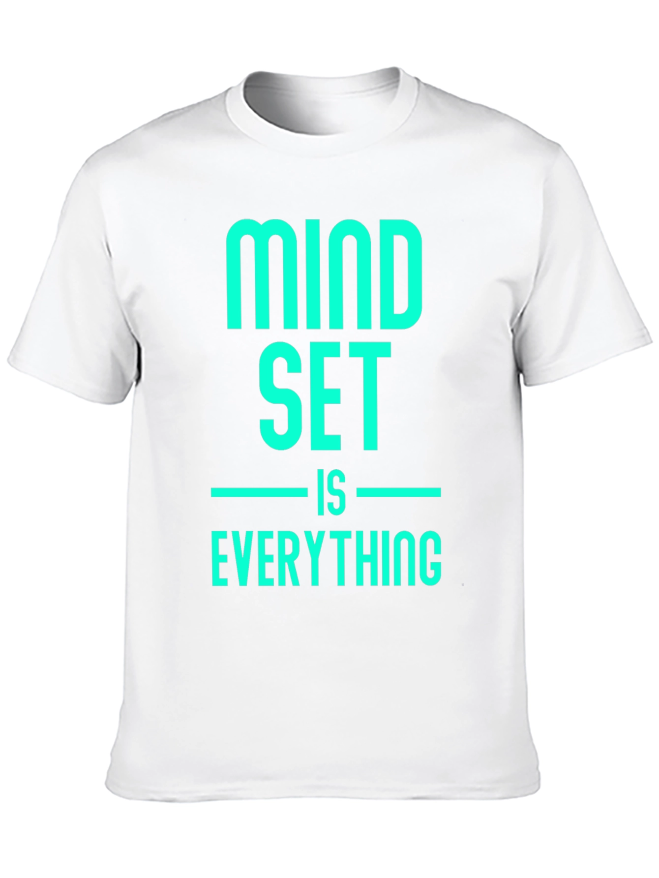 Mindset Is Everything Black Graphic Tee