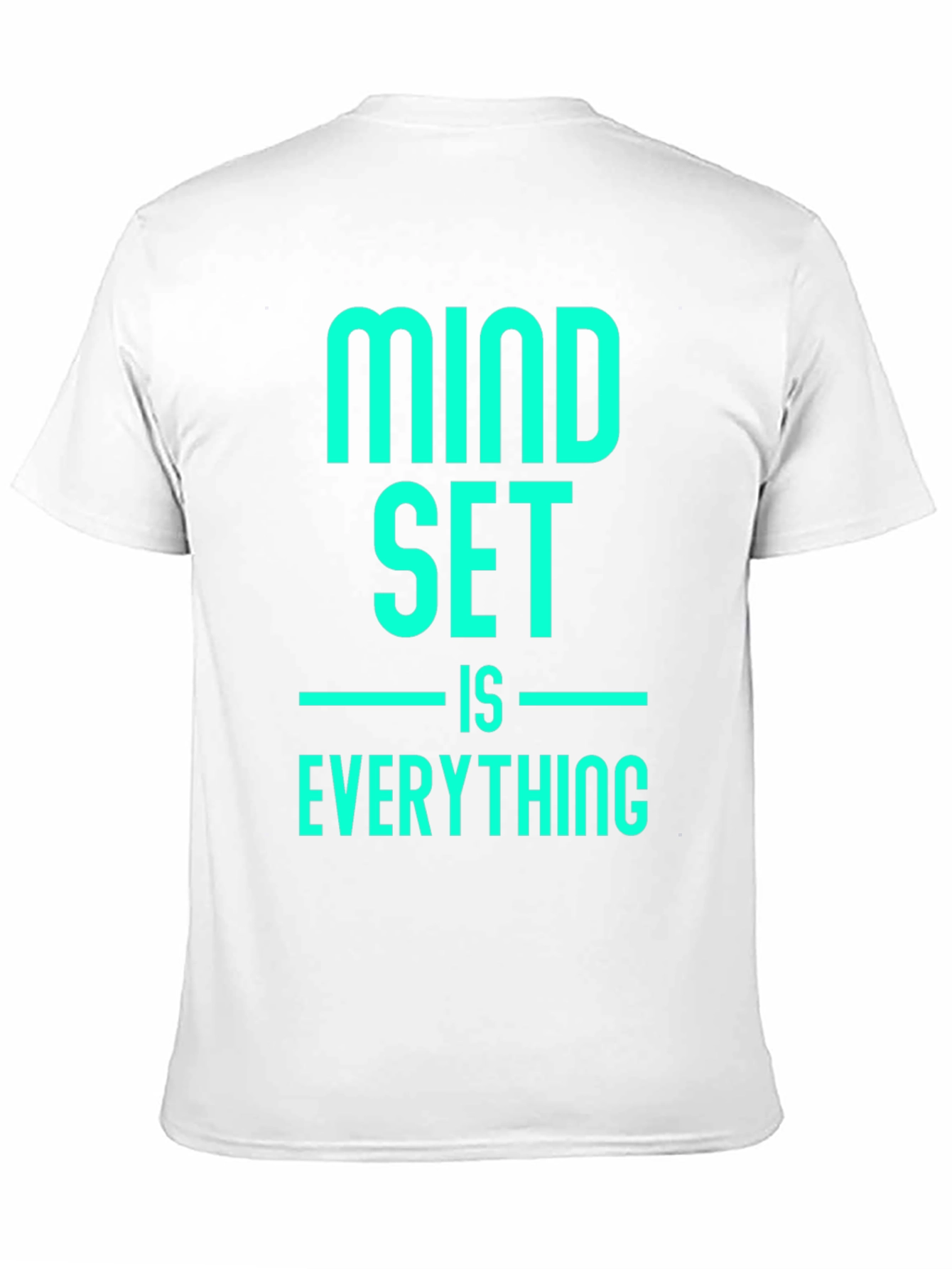 Mindset Is Everything Black Graphic Tee