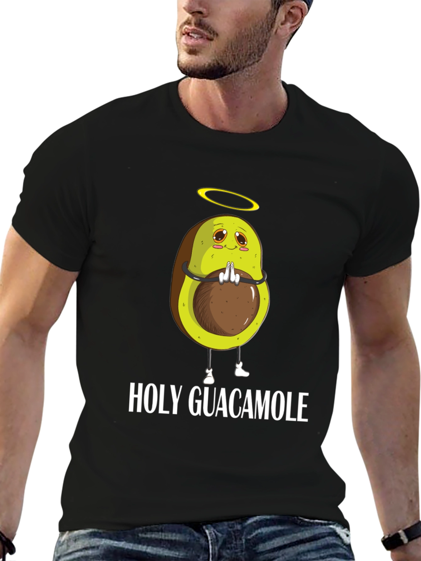 Holy Guacamole T-Shirt - Funny Avocado Tee