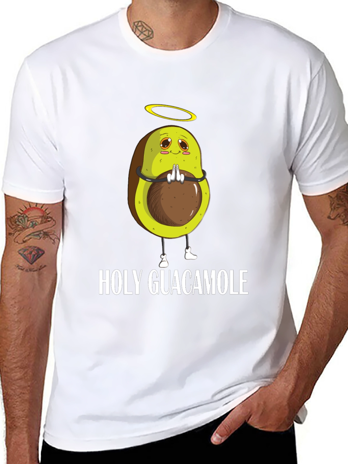 Holy Guacamole T-Shirt - Funny Avocado Tee