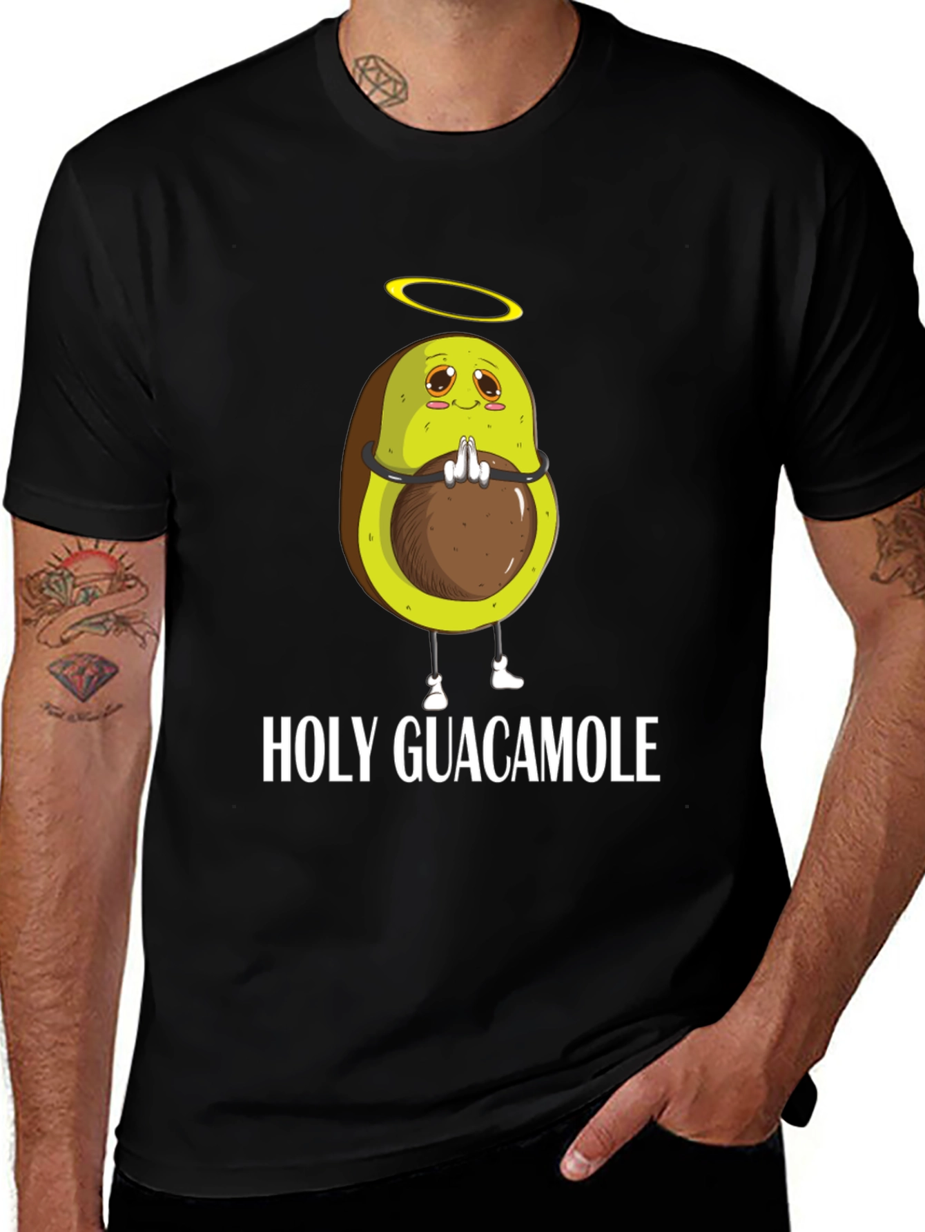 Holy Guacamole T-Shirt - Funny Avocado Tee