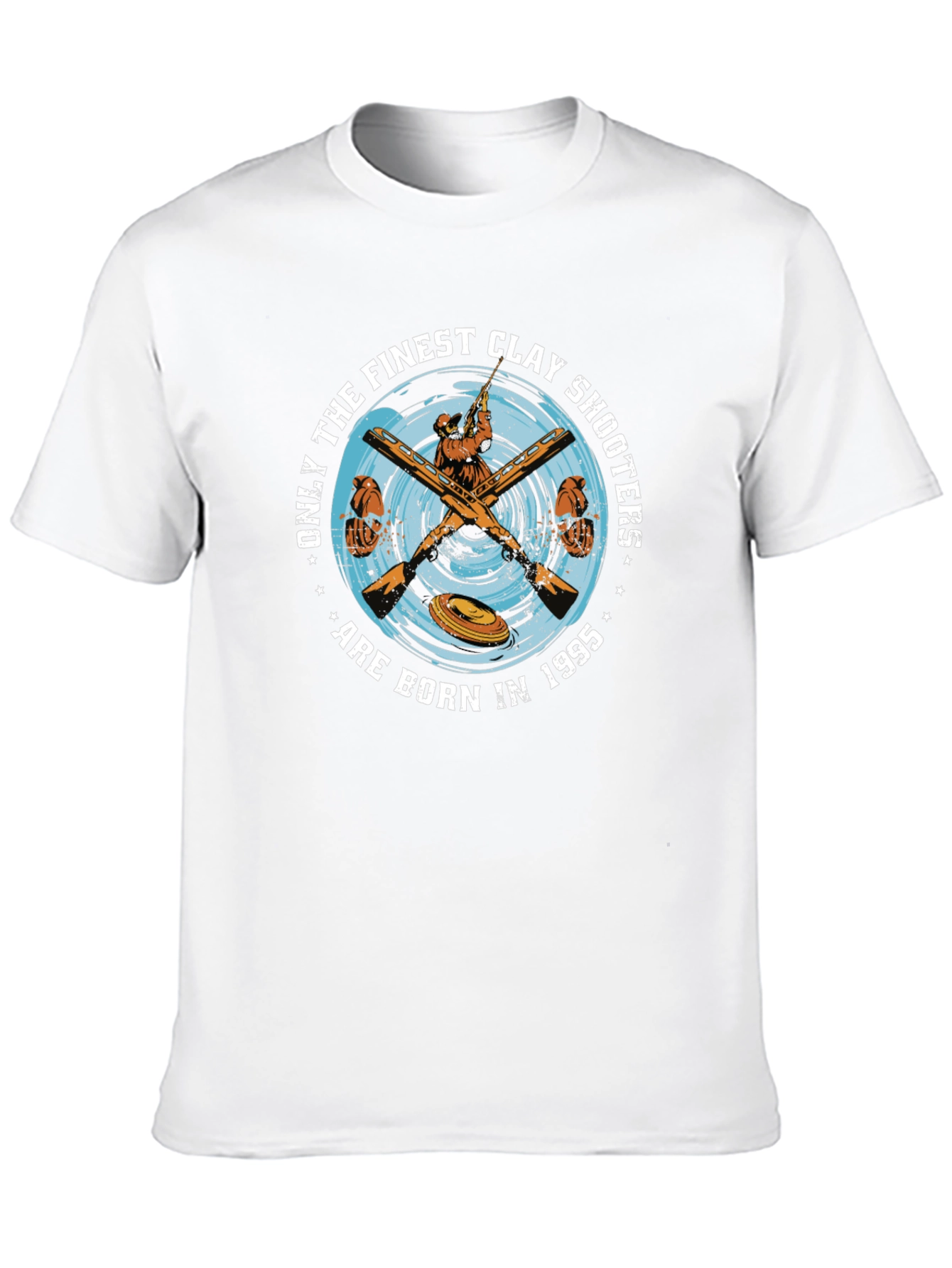 Finest Clay Shooters Born in 1995 Black T-Shirt