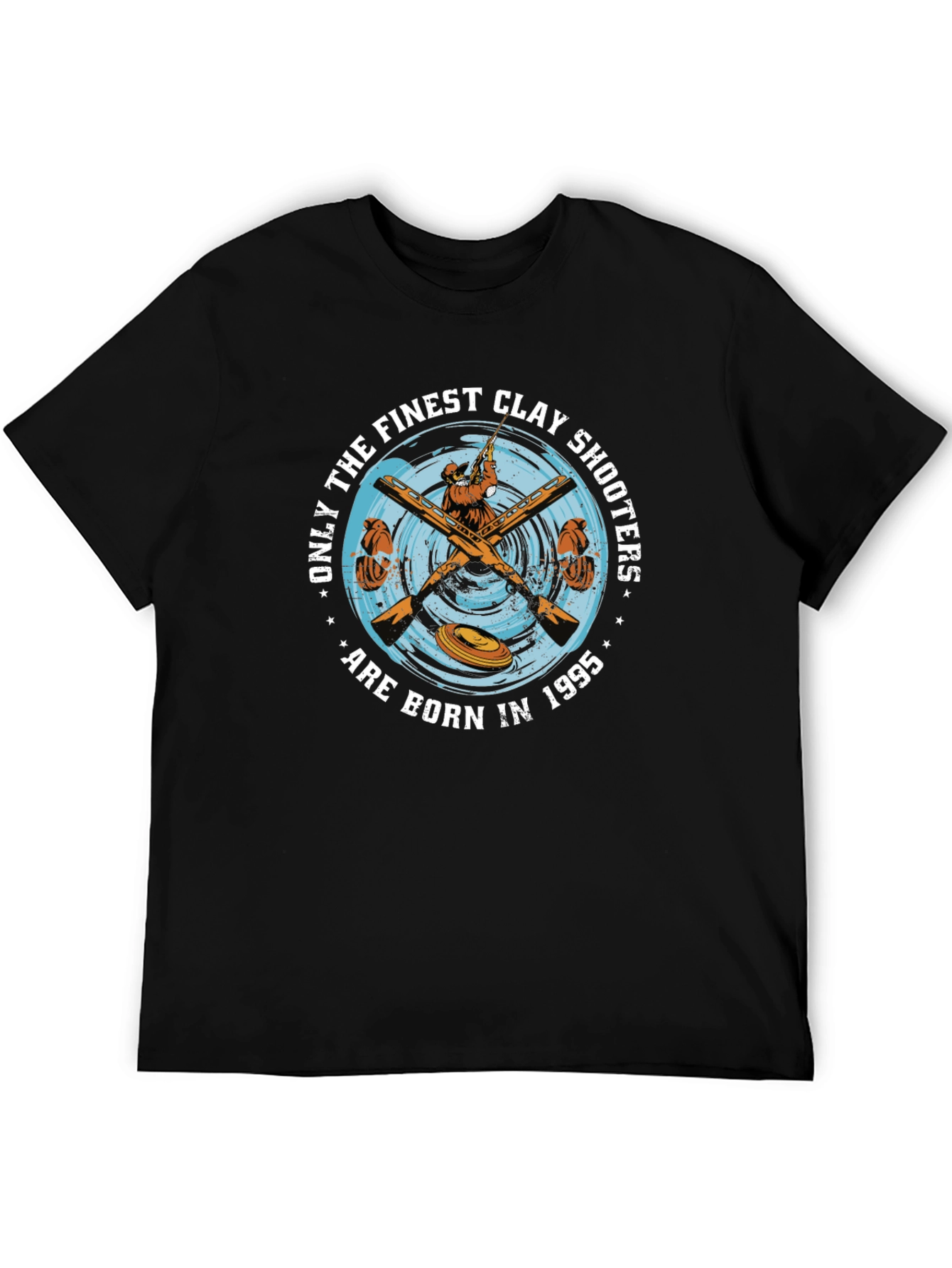 Finest Clay Shooters Born in 1995 Black T-Shirt