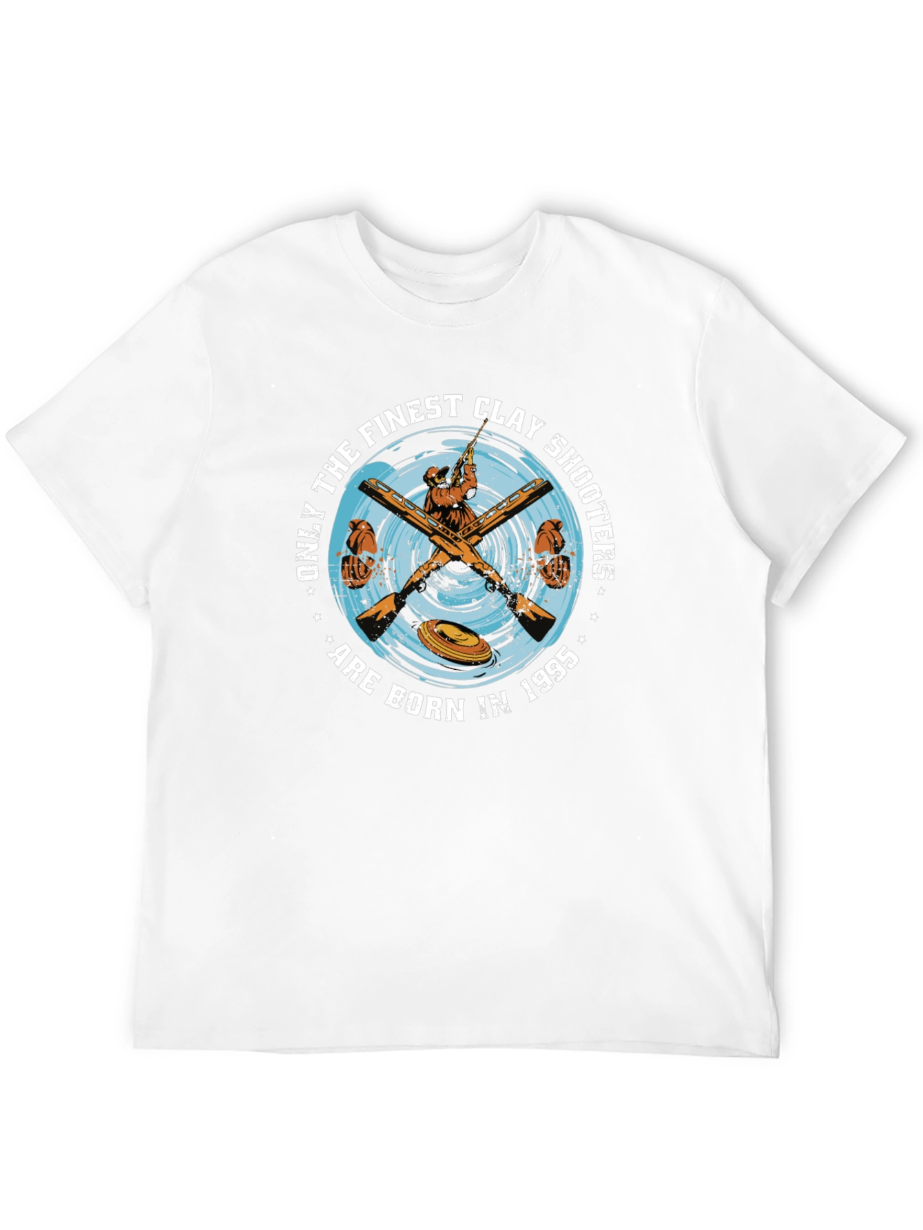 Finest Clay Shooters Born in 1995 Black T-Shirt