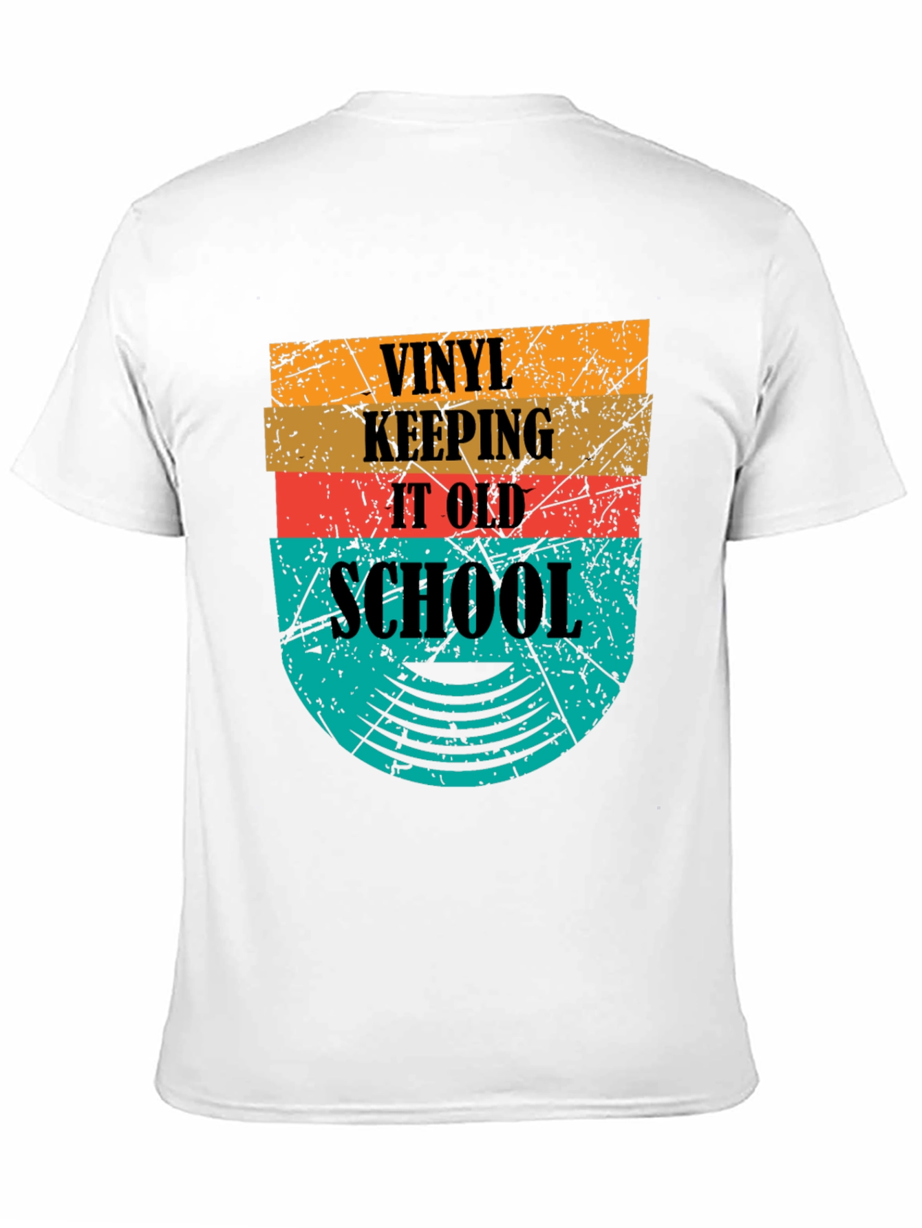 Vinyl Keeping It Old School Tee