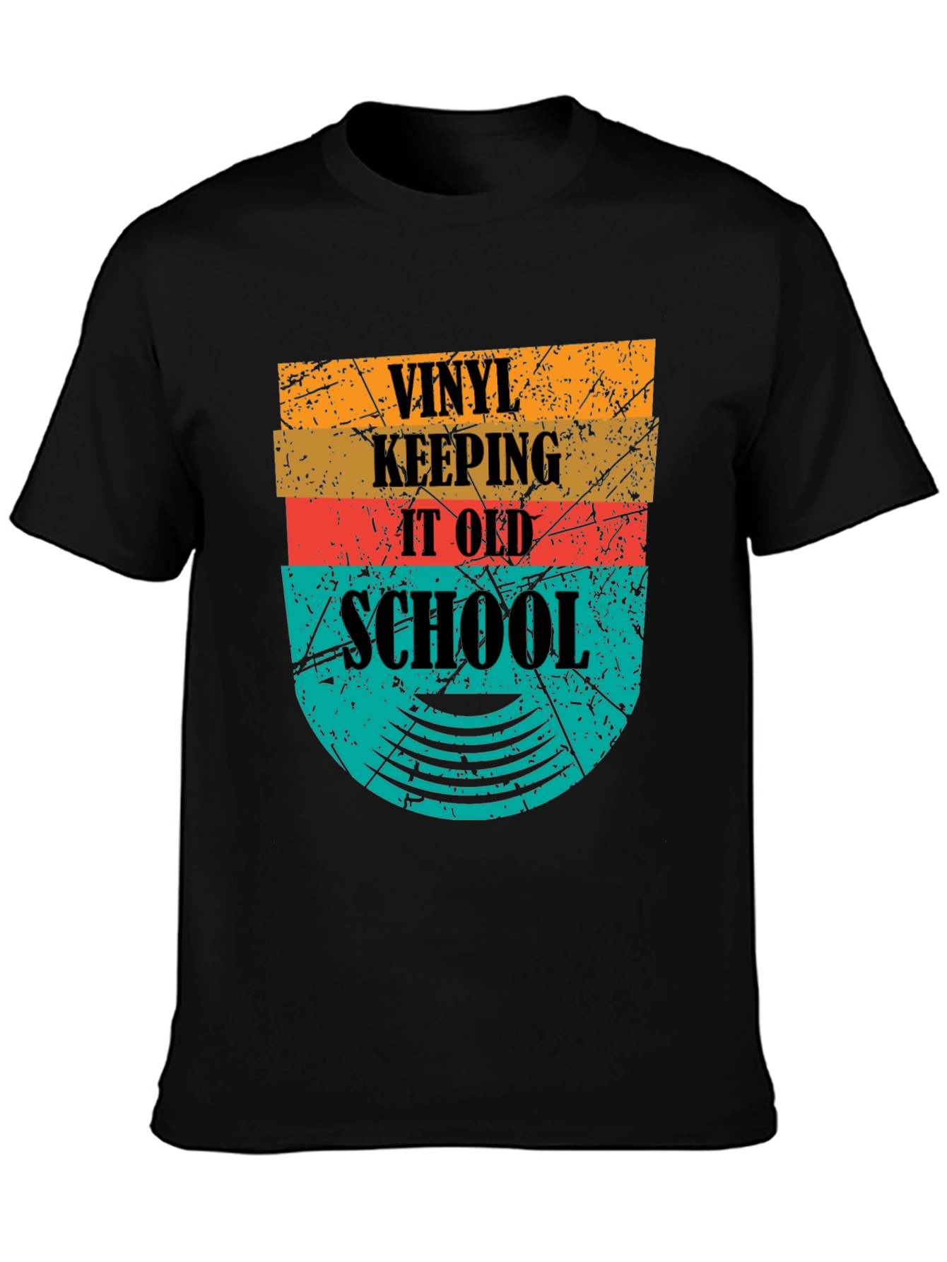 Vinyl Keeping It Old School Tee