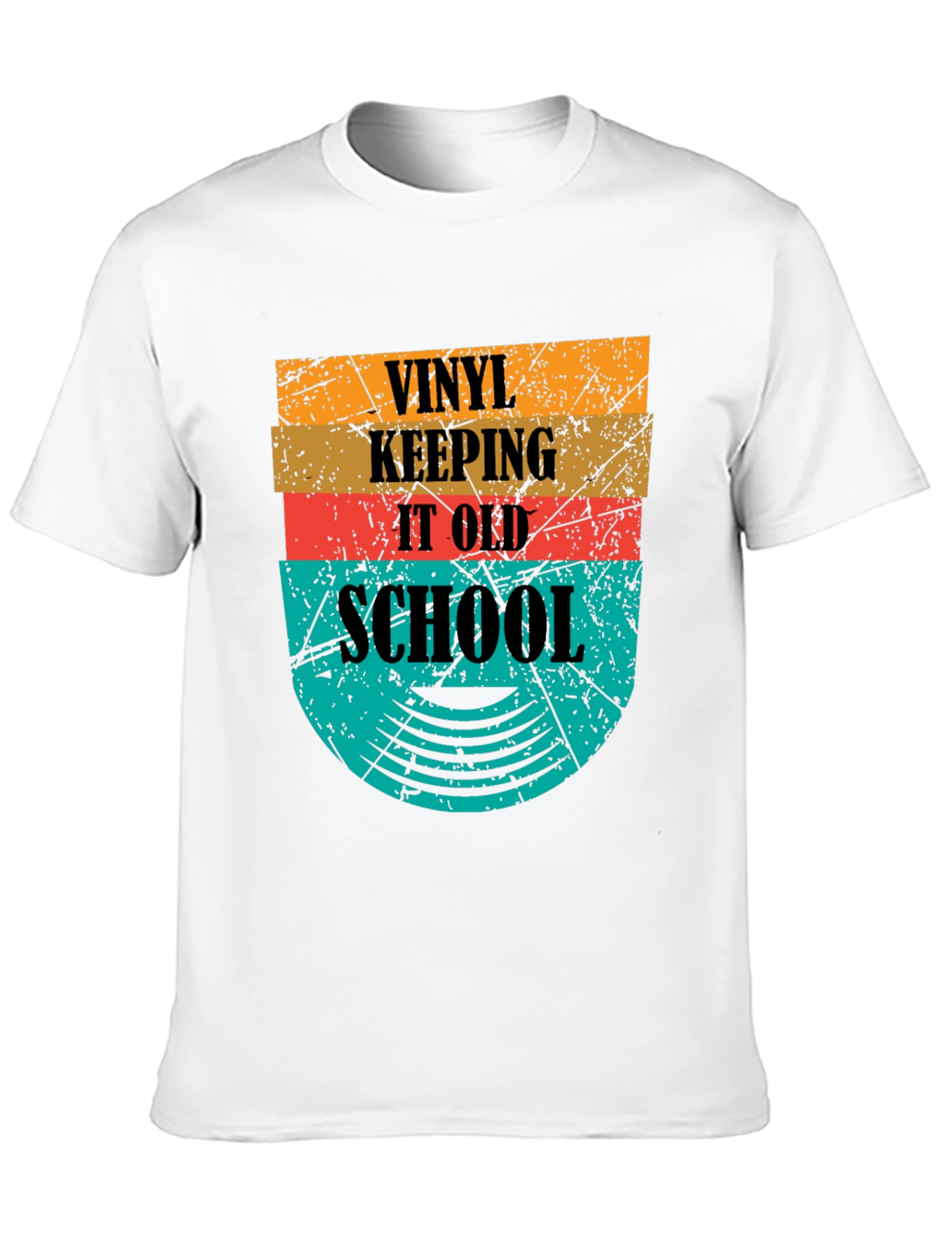 Vinyl Keeping It Old School Tee