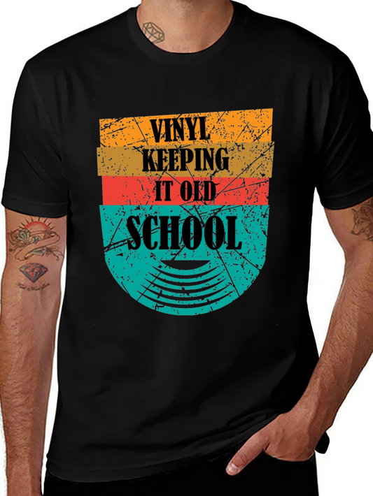 Vinyl Keeping It Old School Tee
