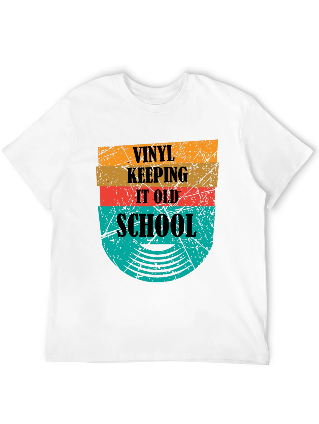 Vinyl Keeping It Old School Tee