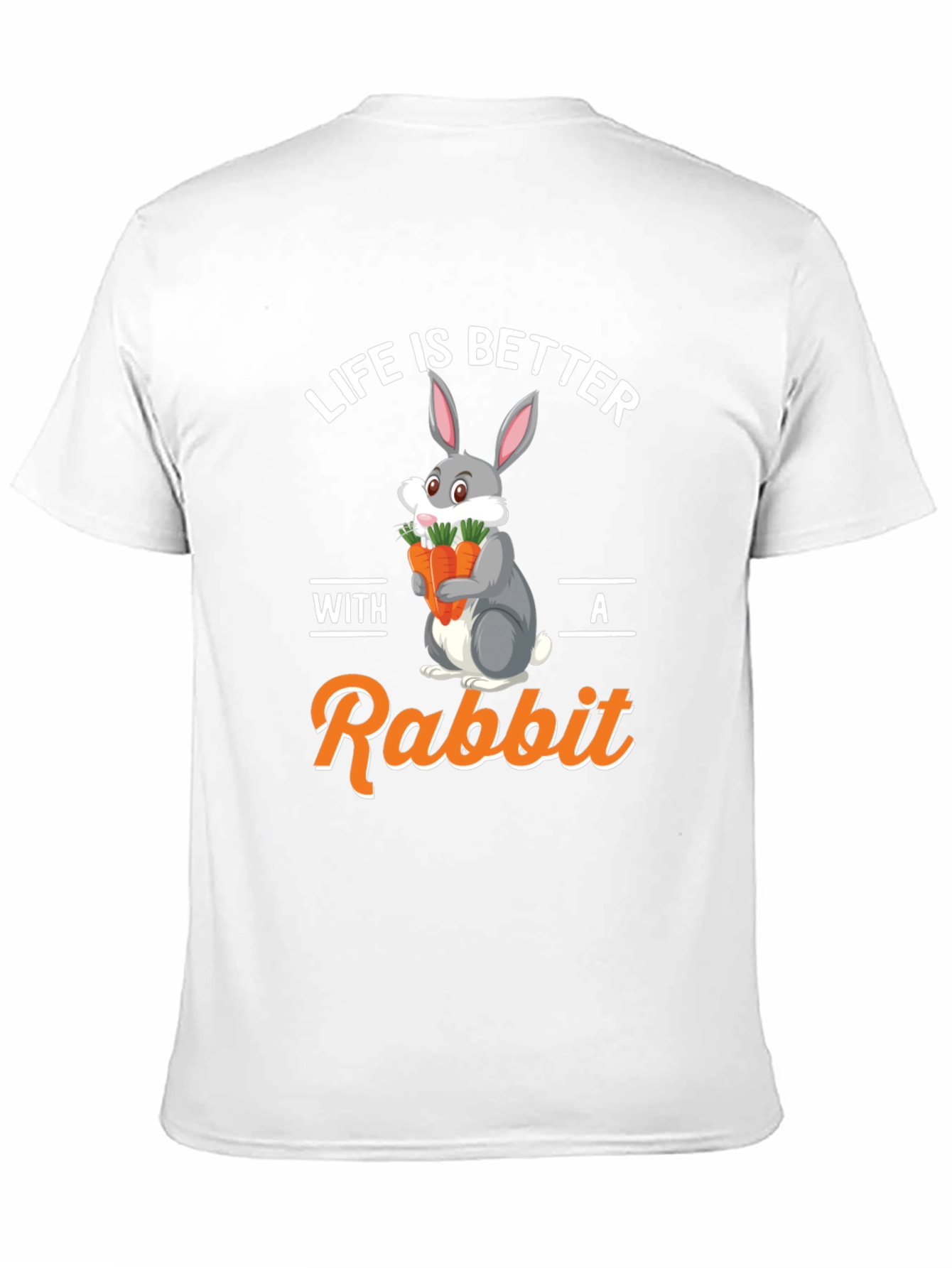 Life is Better with a Rabbit Graphic Tee