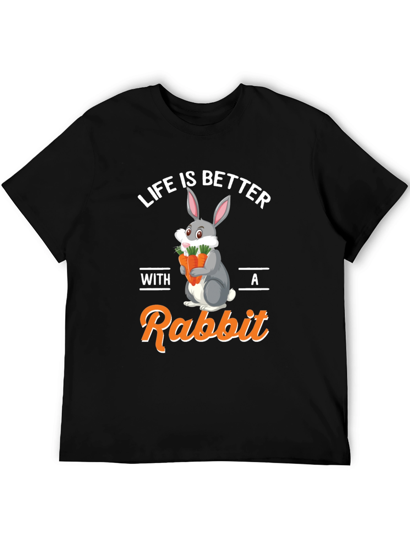 Life is Better with a Rabbit Graphic Tee